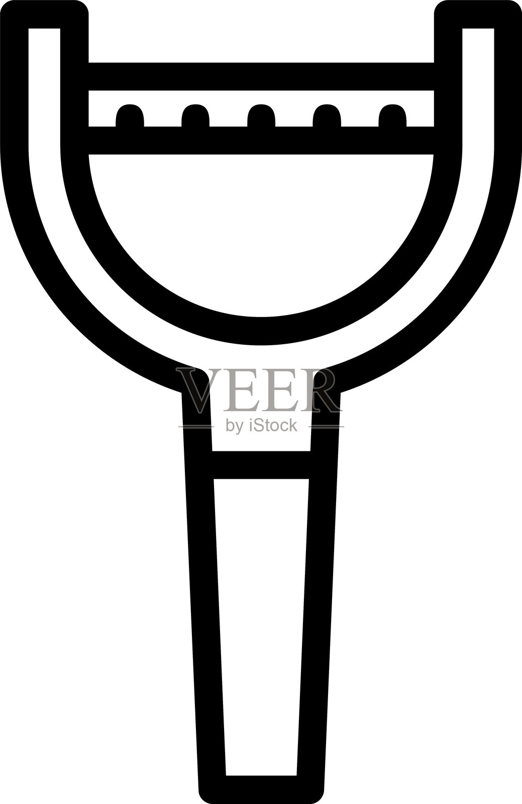 削皮器线性风格图标设计插画图片素材