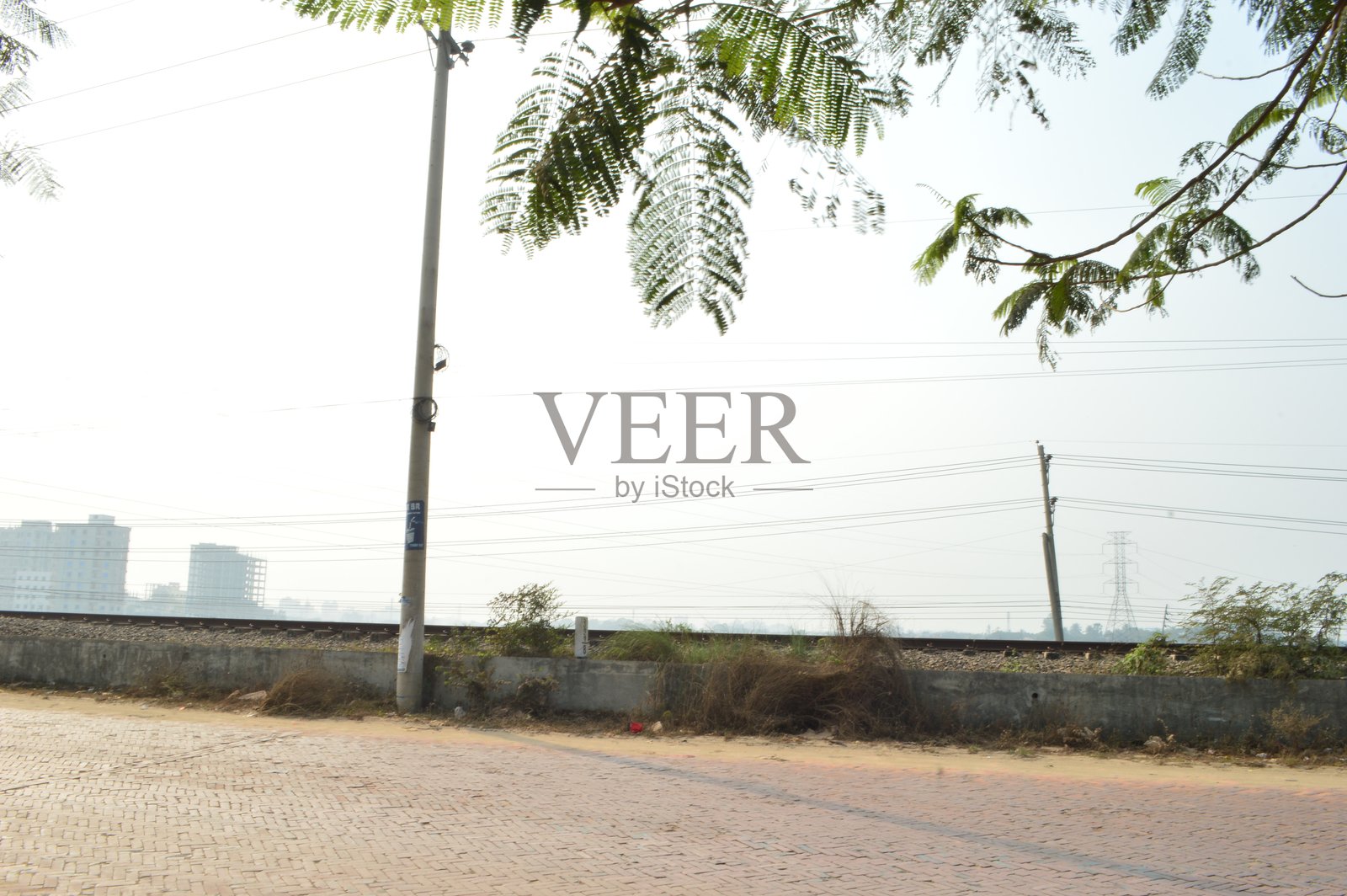 孟加拉国重污染城市的高速公路照片摄影图片