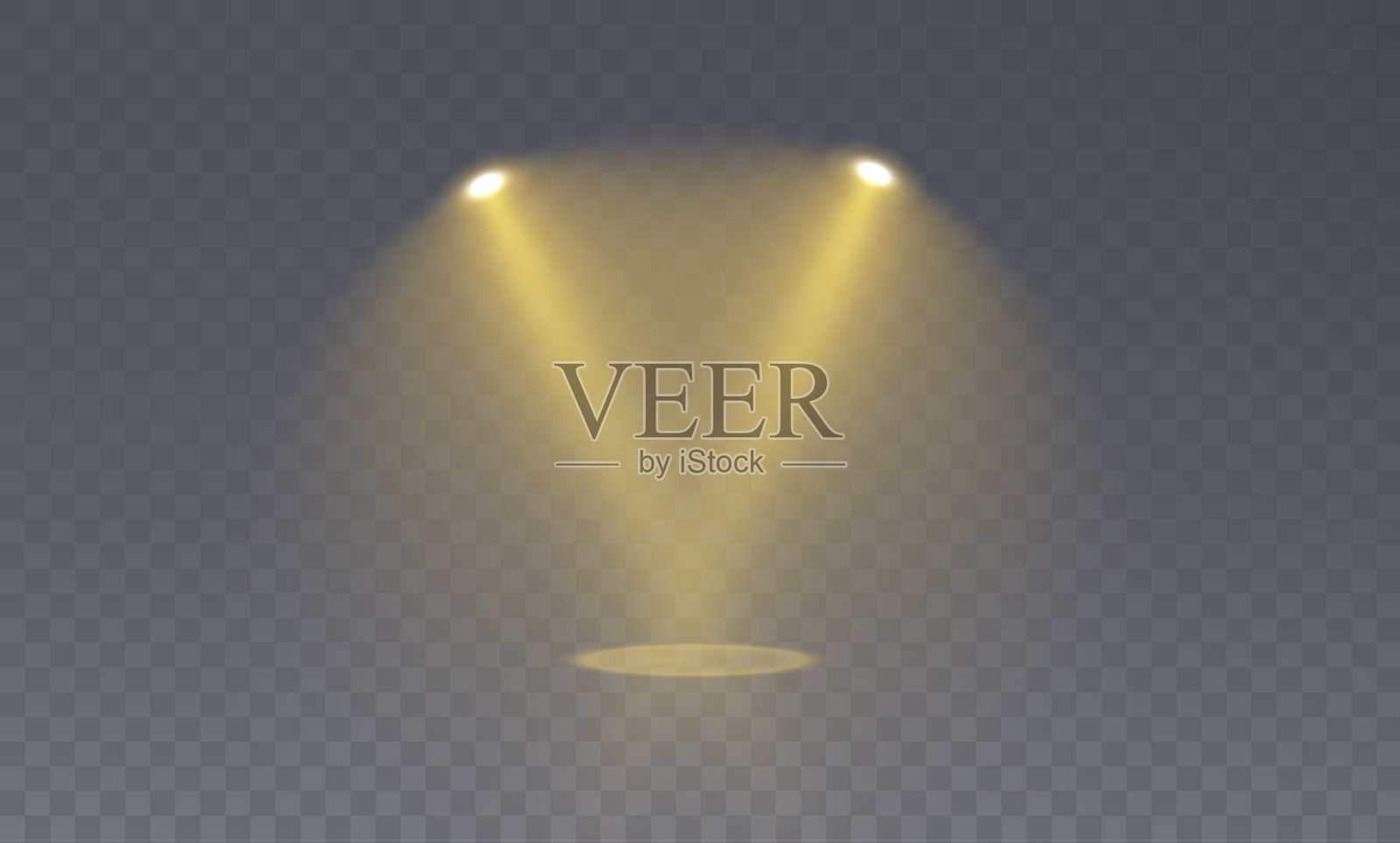 黄色光效。聚光灯的光束和星星。金色光辉,闪耀,白色。发光的抽象独立光效镜头。镜头闪光,爆炸,火花。照片摄影图片