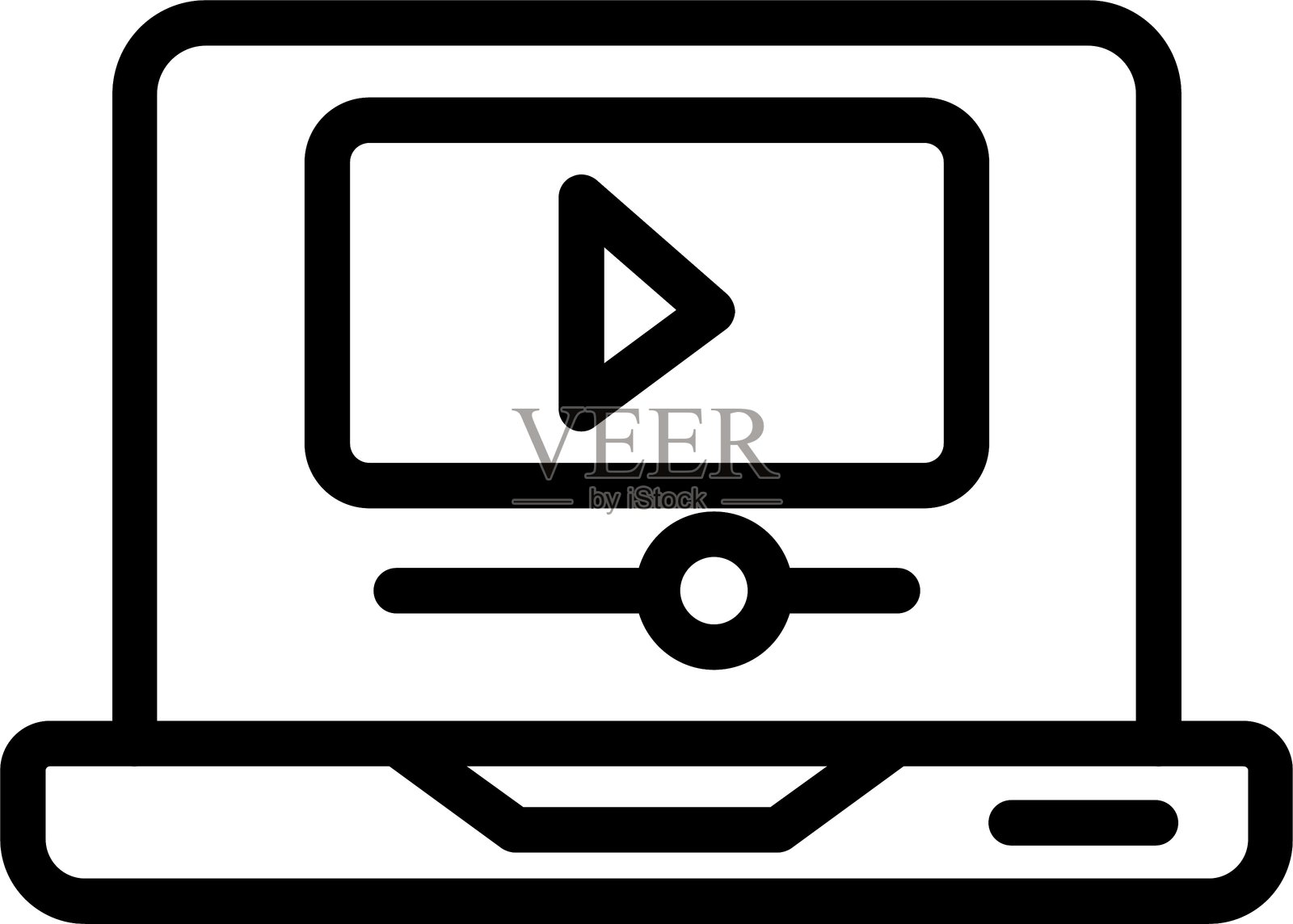 角色扮演线性风格图标设计插画图片素材