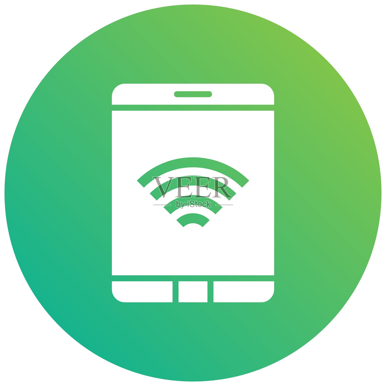 平板电脑矢量图标设计插图插画图片素材