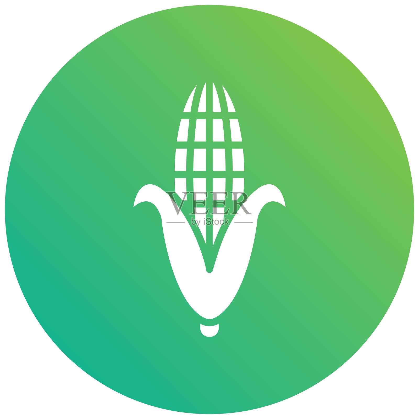 玉米矢量图标设计插图插画图片素材