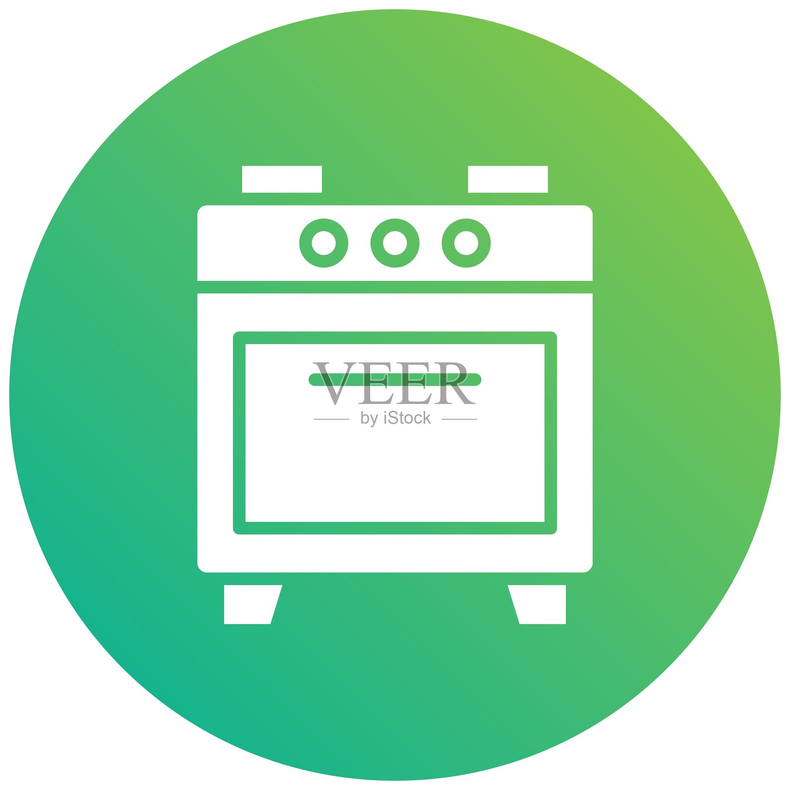 烤箱矢量图标设计插图插画图片素材