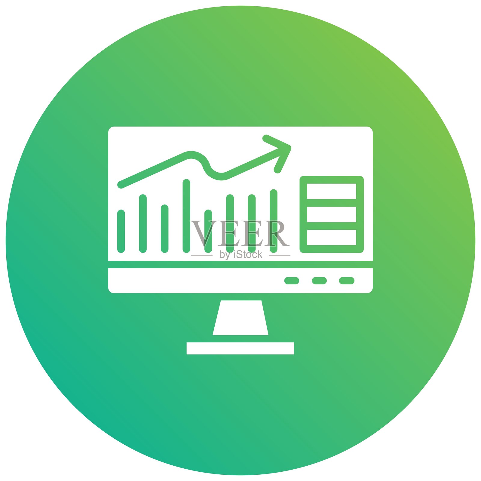 销售报告矢量图标设计插图插画图片素材