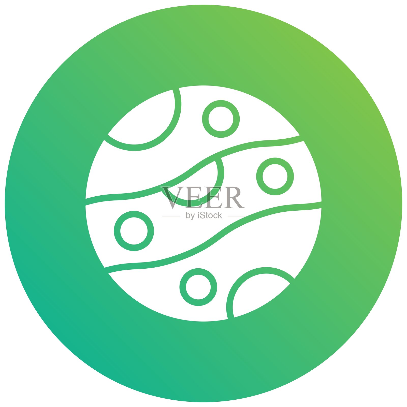 行星矢量图标设计插图插画图片素材