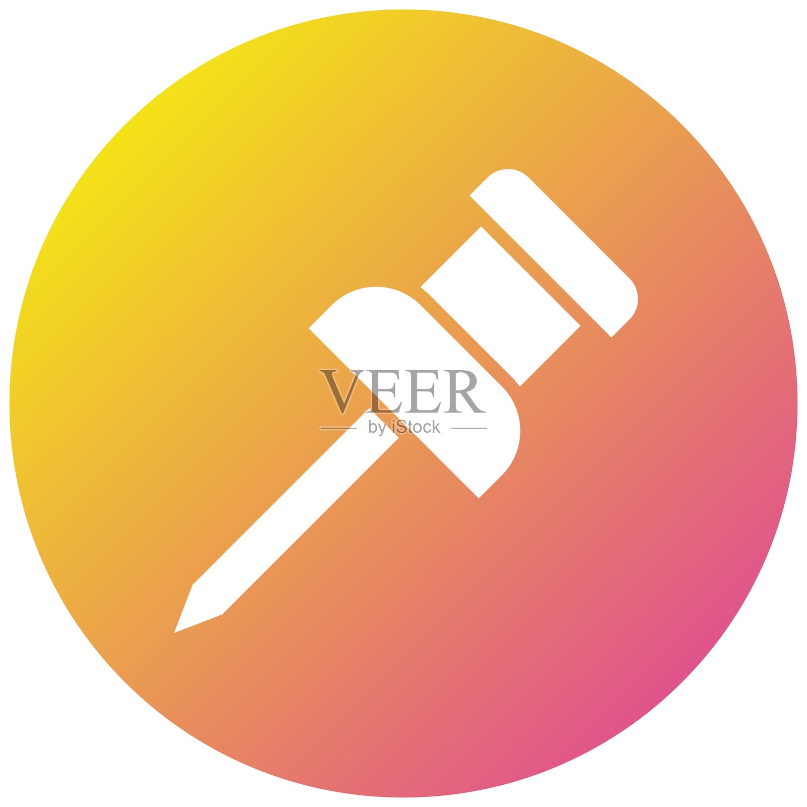 推针矢量图标设计插图插画图片素材