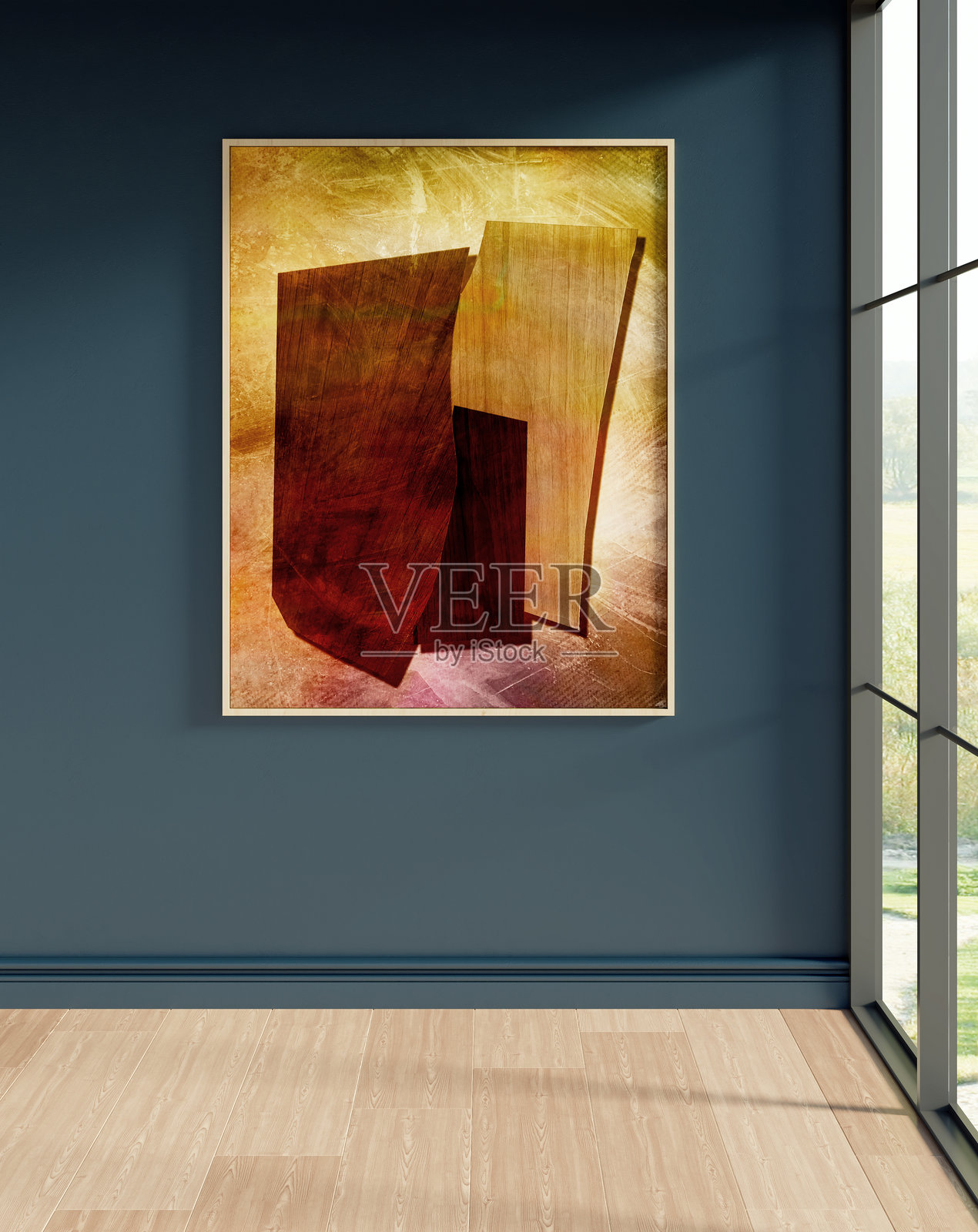 大型奢华现代明亮室内客厅模型插图3D渲染图像照片摄影图片