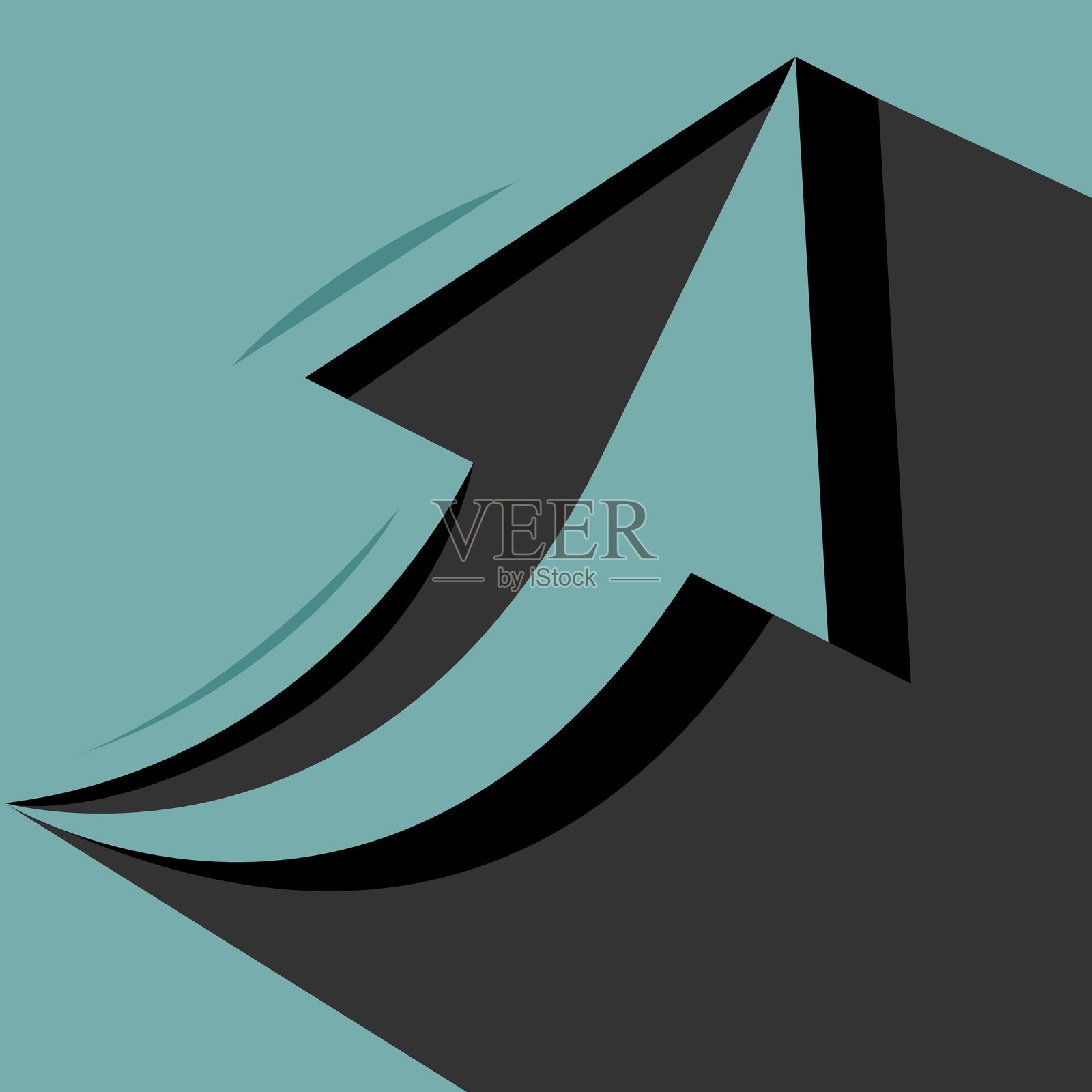 箭头矢量图形元素插画图片素材