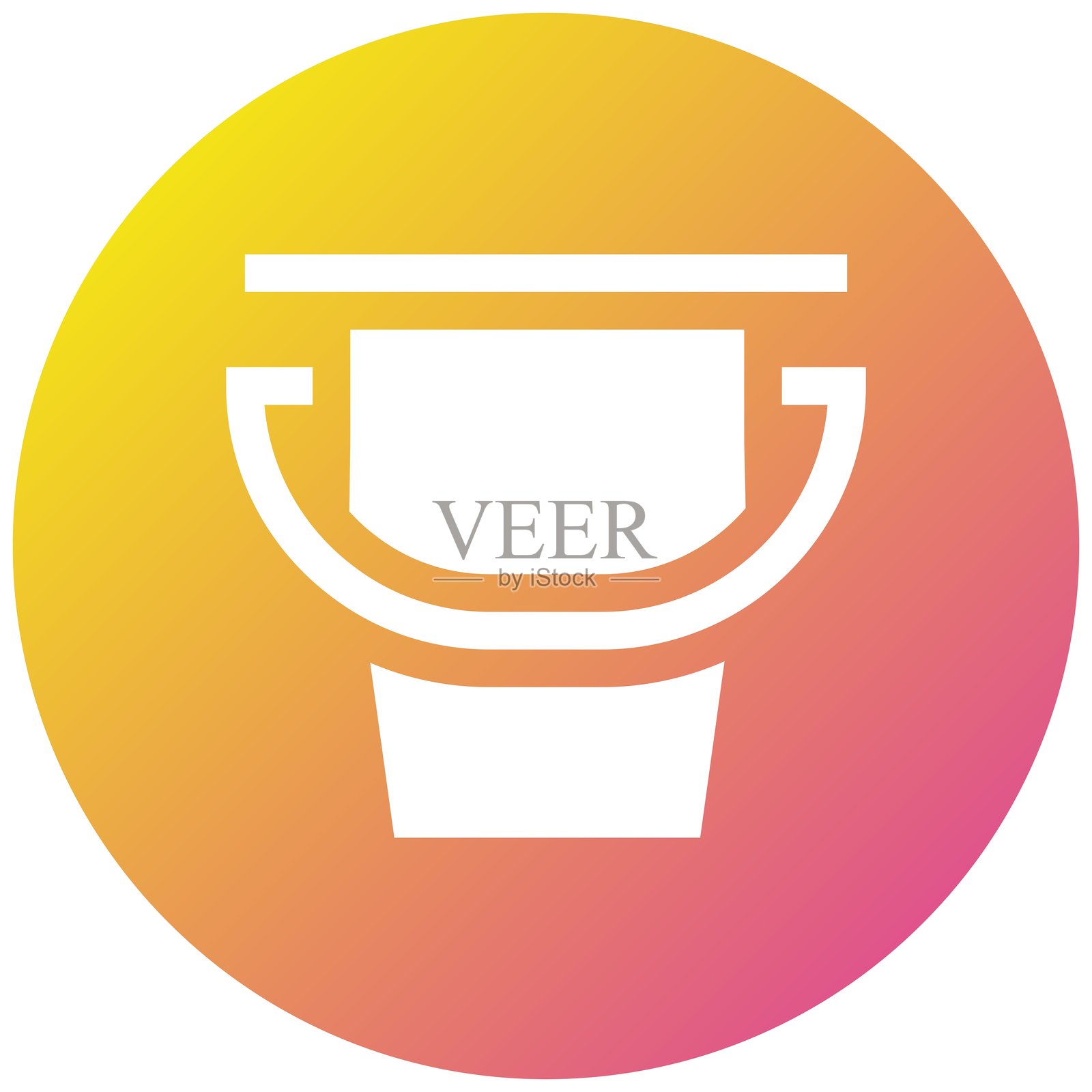 桶图标设计插图插画图片素材