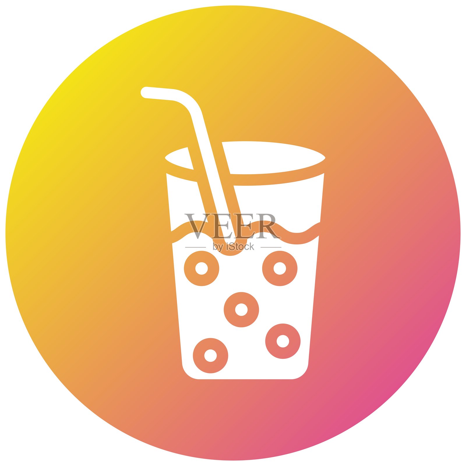 饮用水矢量图标设计插图插画图片素材