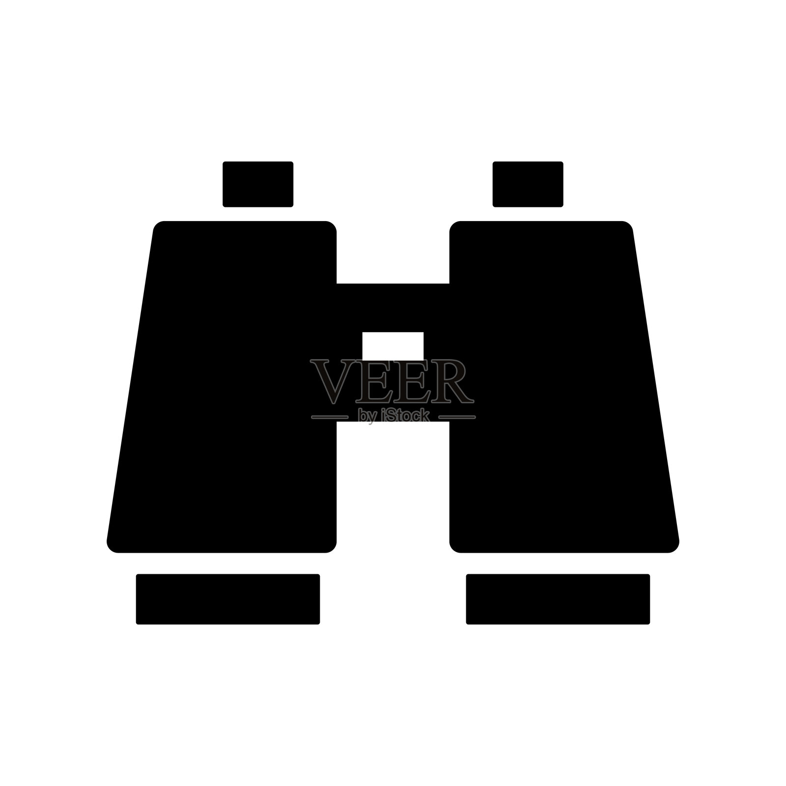 望远镜图标插画图片素材