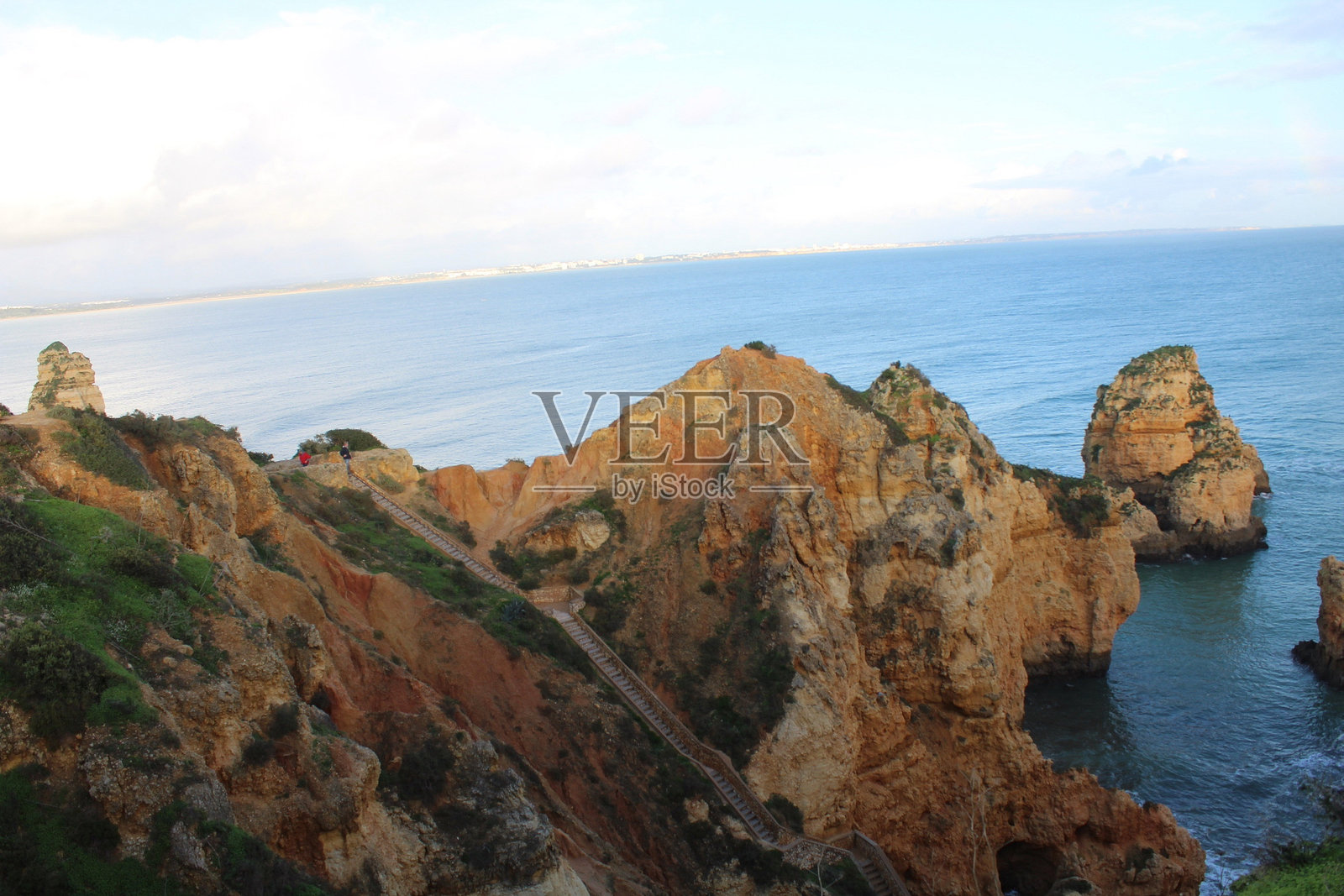 令人惊叹的海边悬崖照片摄影图片