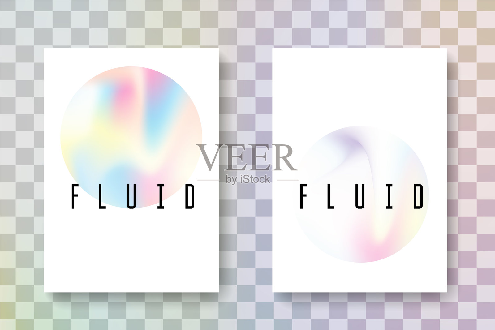 1980流体。铬色横幅。水晶设计。粉色渐变纸。色彩展示。全息纹理。商务珍珠模板。紫色1980流体插画图片素材