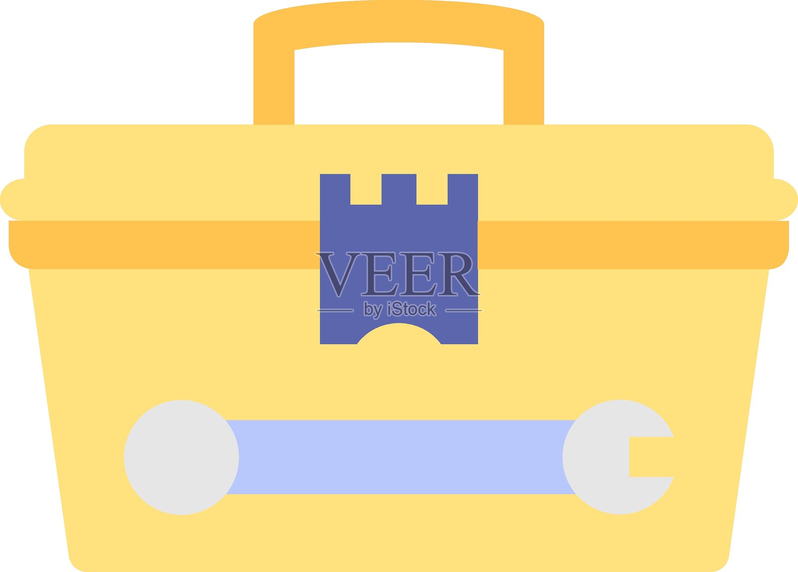 工具箱图标风格插画图片素材