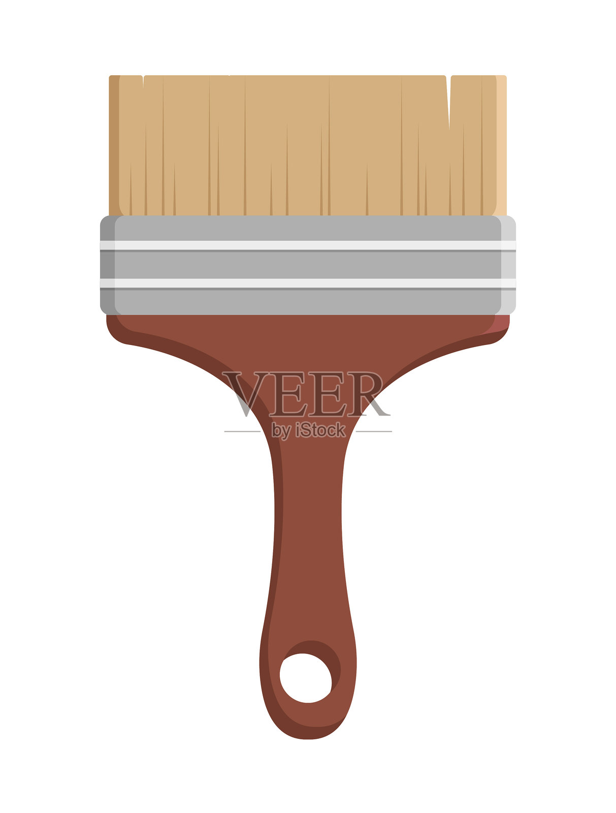 刷子插图。插画图片素材