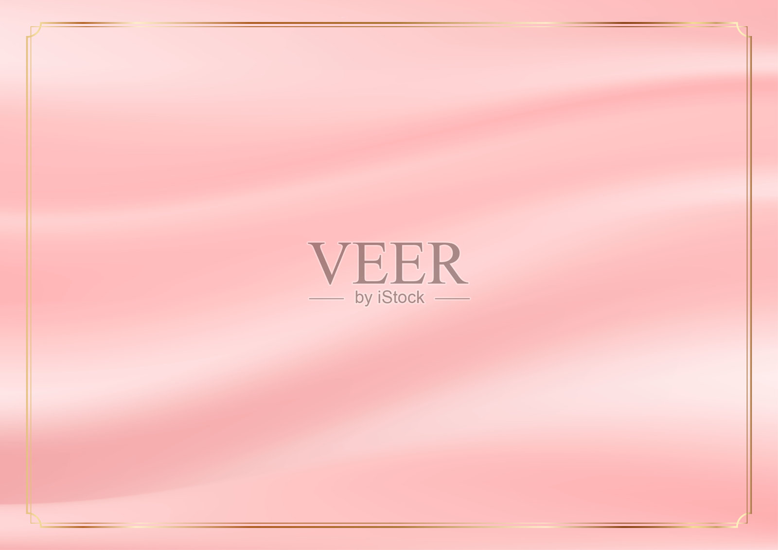 粉色缎面光滑面料抽象背景,适用于名片。矢量插图。插画图片素材