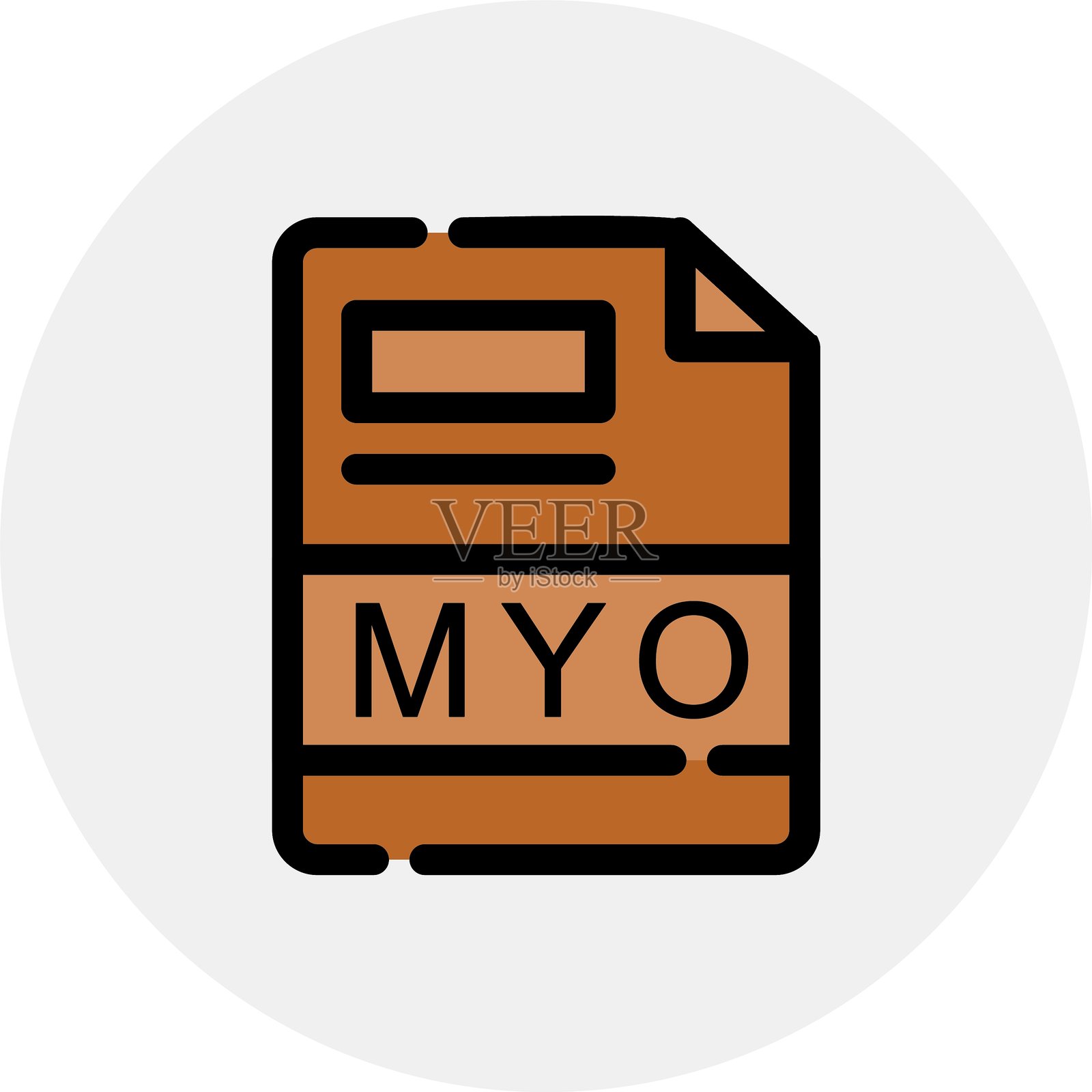 MYO图标插画图片素材