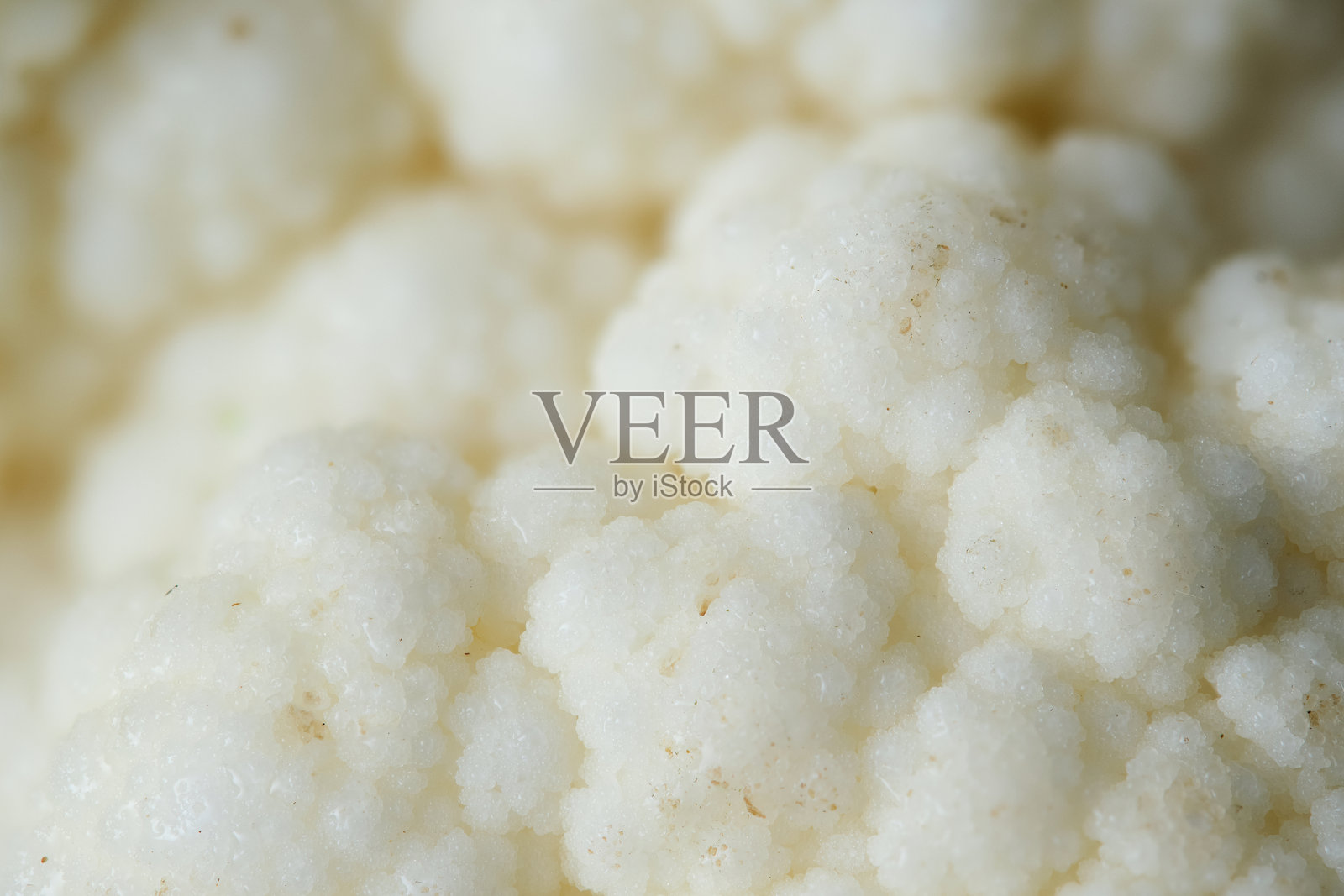 花椰菜表面在微距摄影中展示的细致纹理照片摄影图片