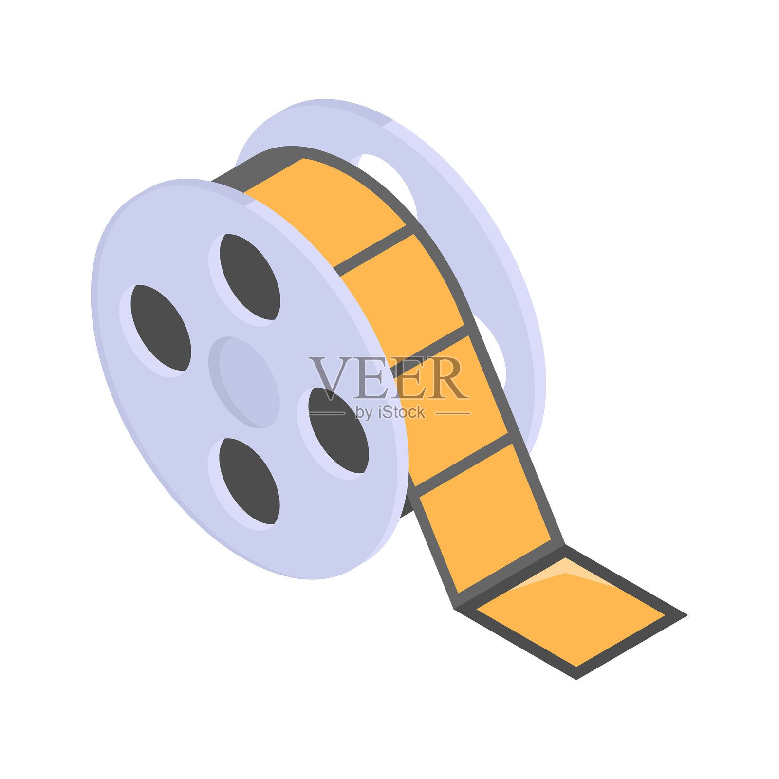 胶卷插画图片素材