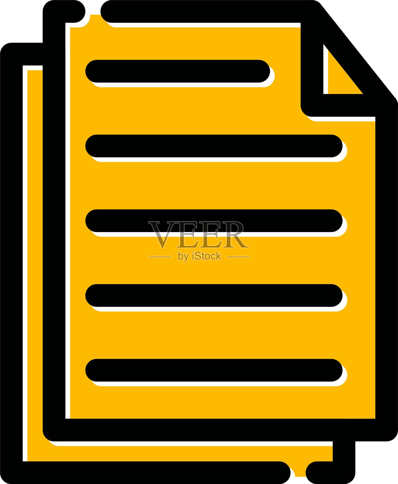 纸张图标插画图片素材