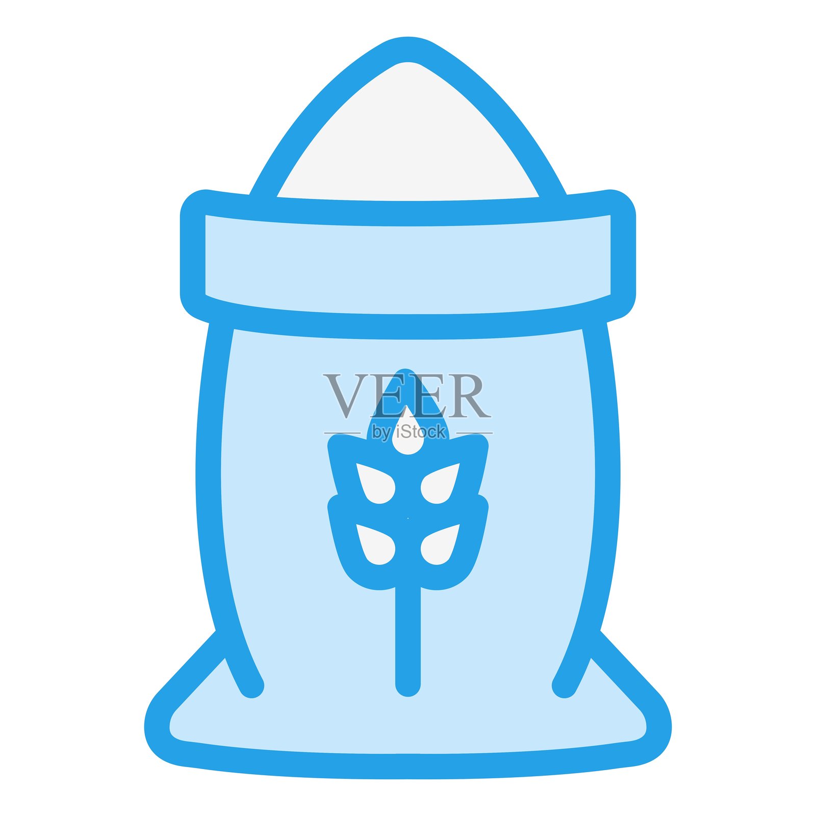 面粉矢量图标设计插图插画图片素材