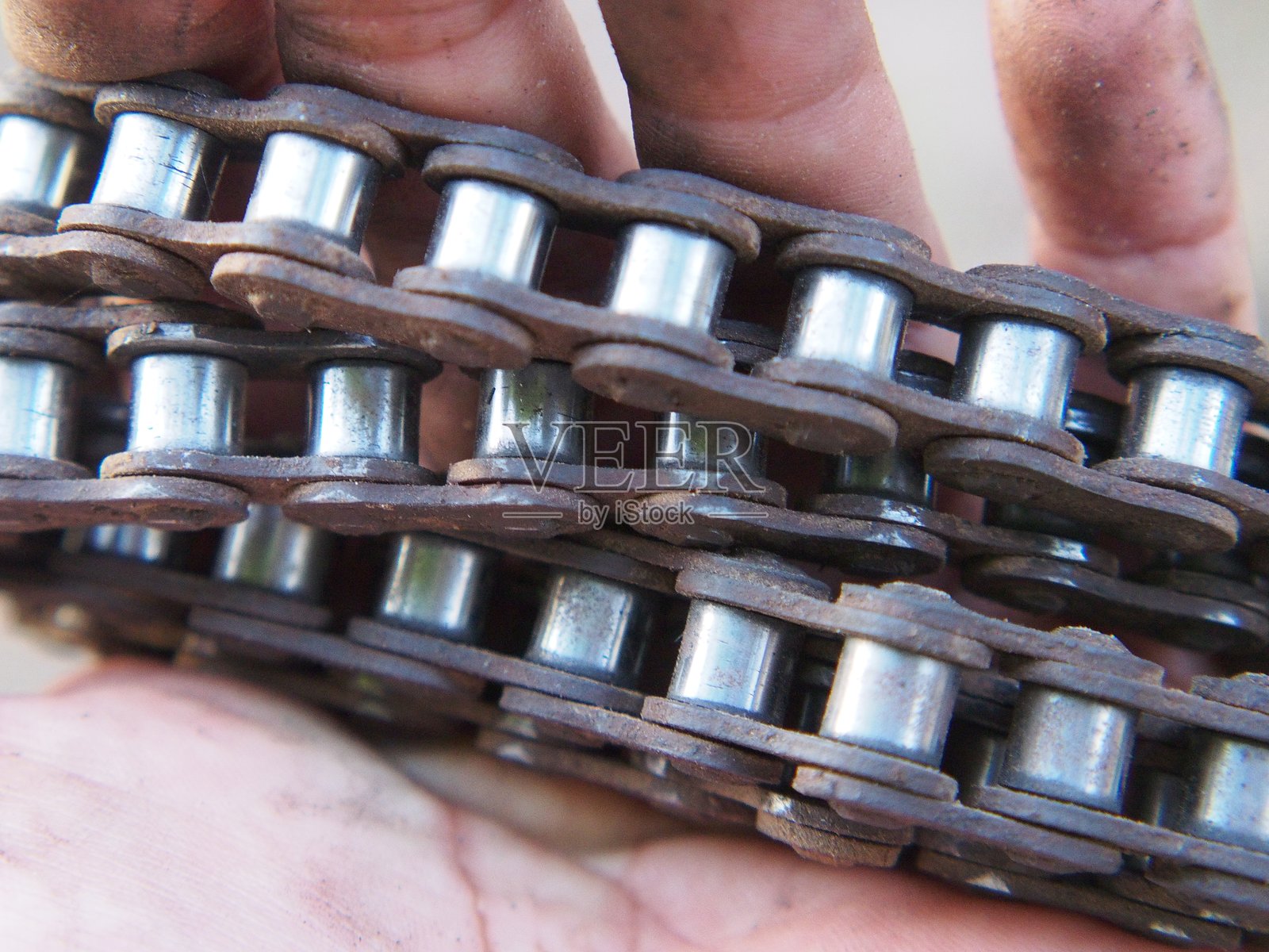 摩托车链条照片摄影图片