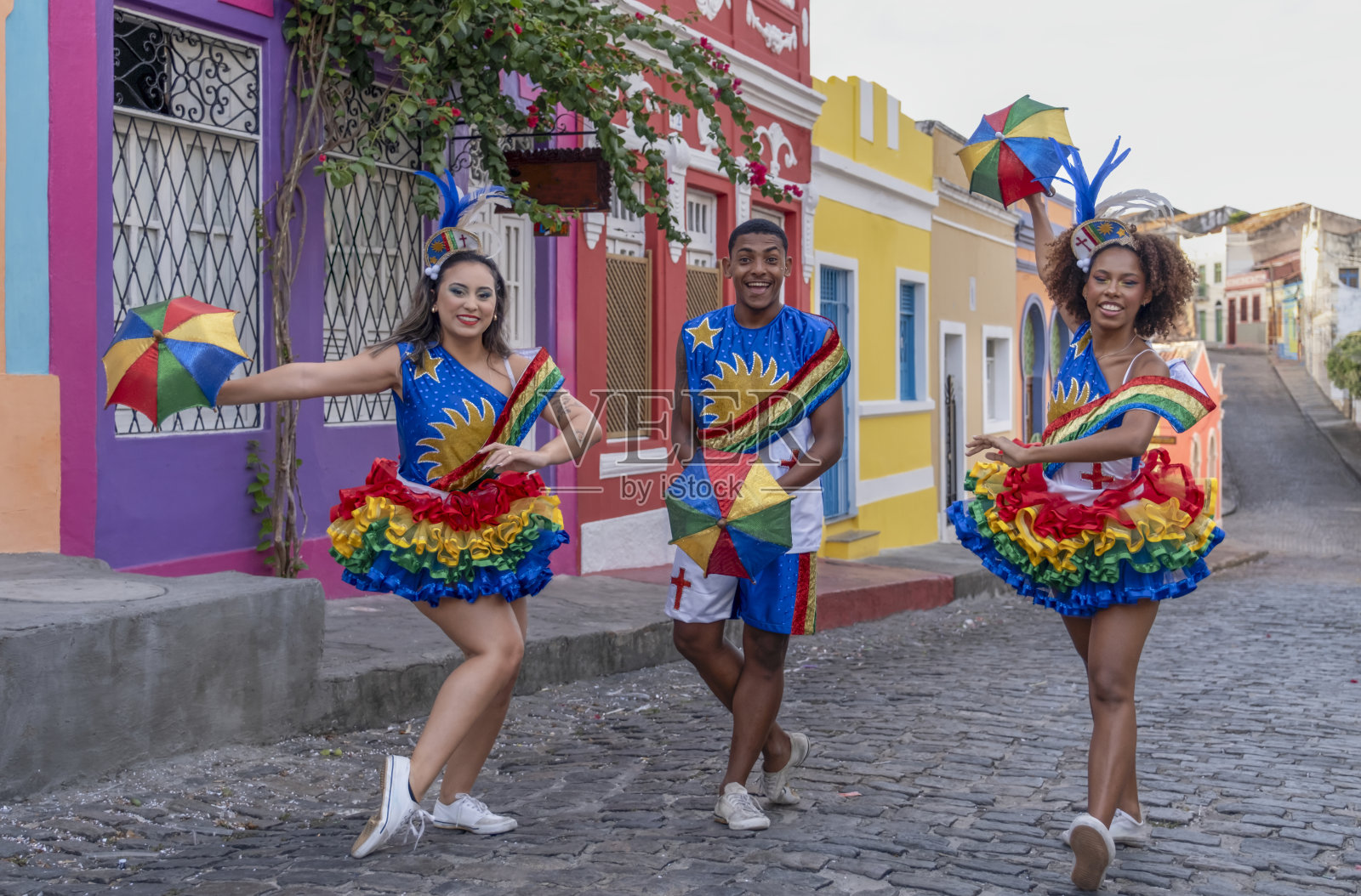 累西腓的弗雷沃舞者照片摄影图片
