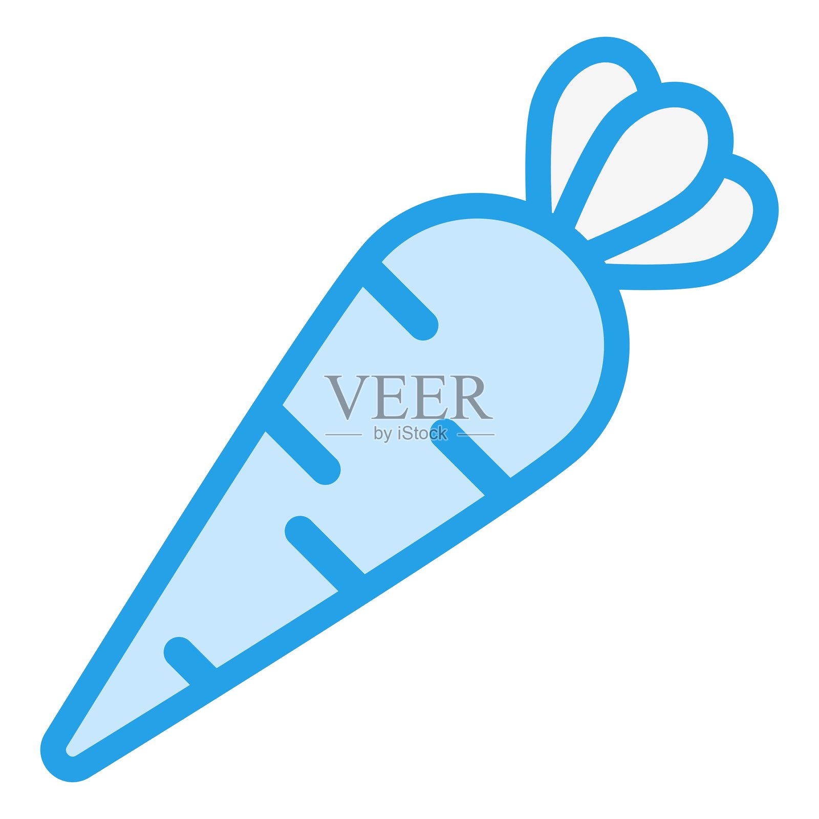 胡萝卜矢量图标设计插图插画图片素材