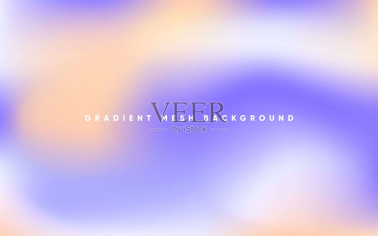 抽象波浪液体背景,带有渐变网格。模糊的流动彩色背景。现代设计模板适用于网页封面、广告横幅、海报、宣传册等。插画图片素材