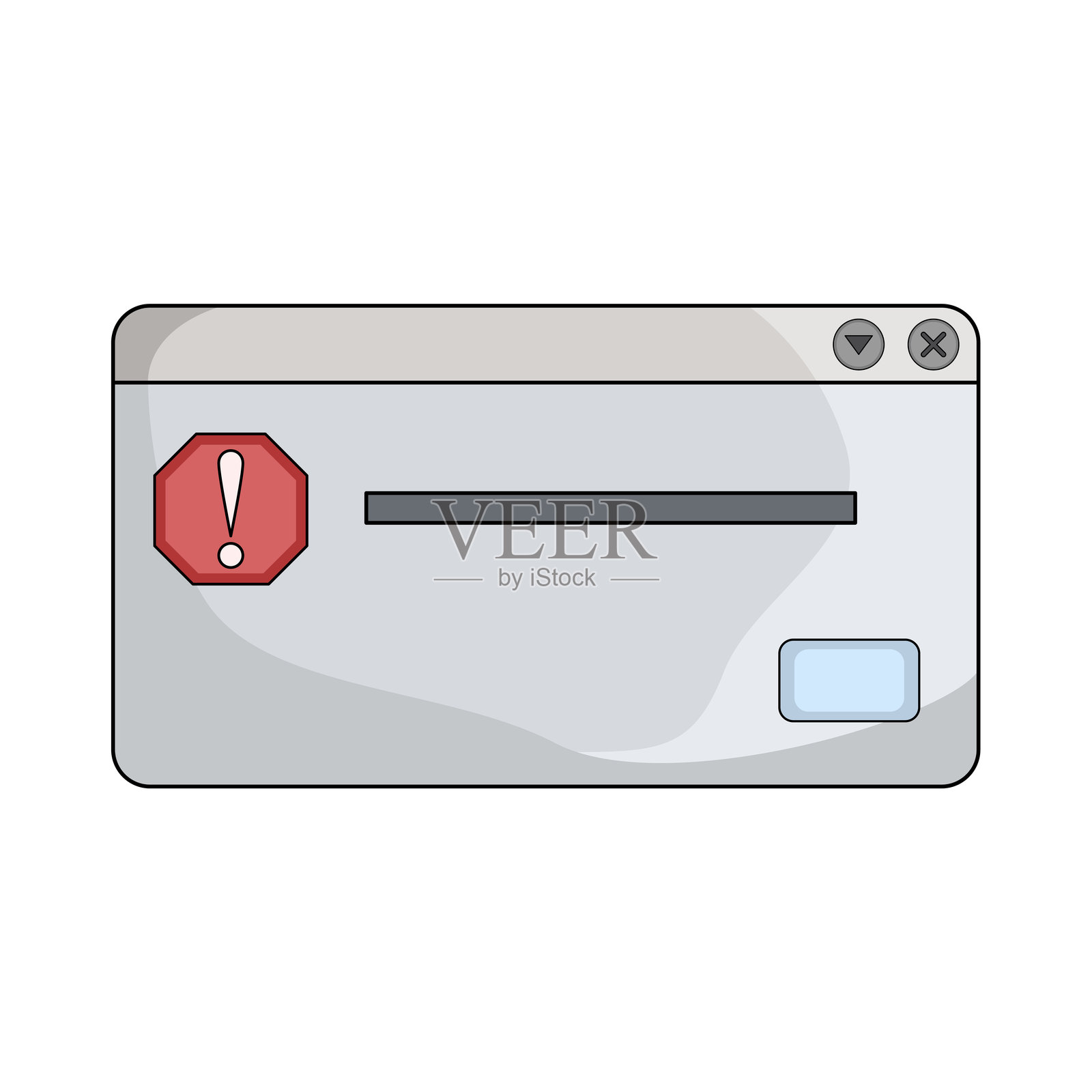 打印错误插画图片素材