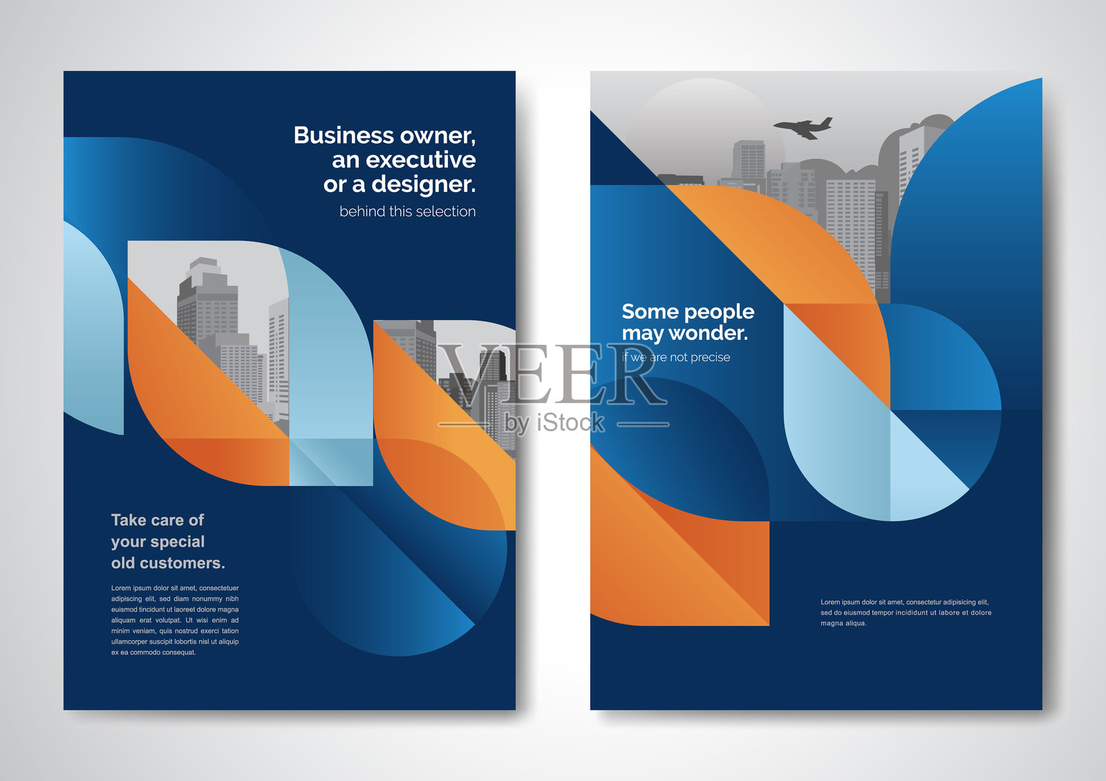 矢量宣传册传单设计布局模板插画图片素材