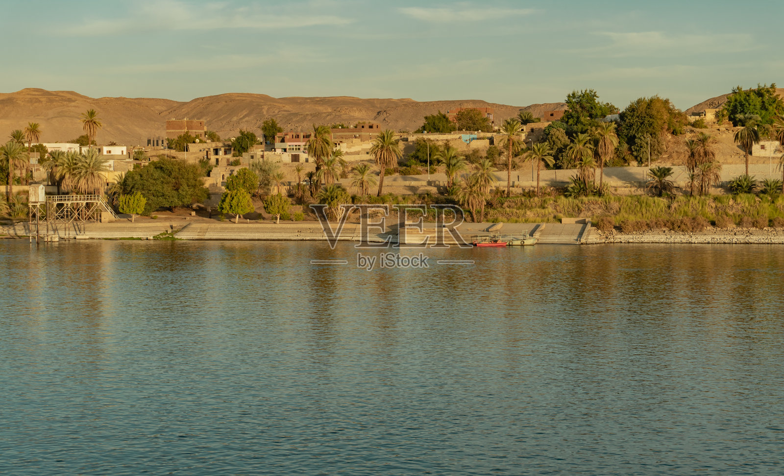 埃及尼罗河游船旅行照片摄影图片