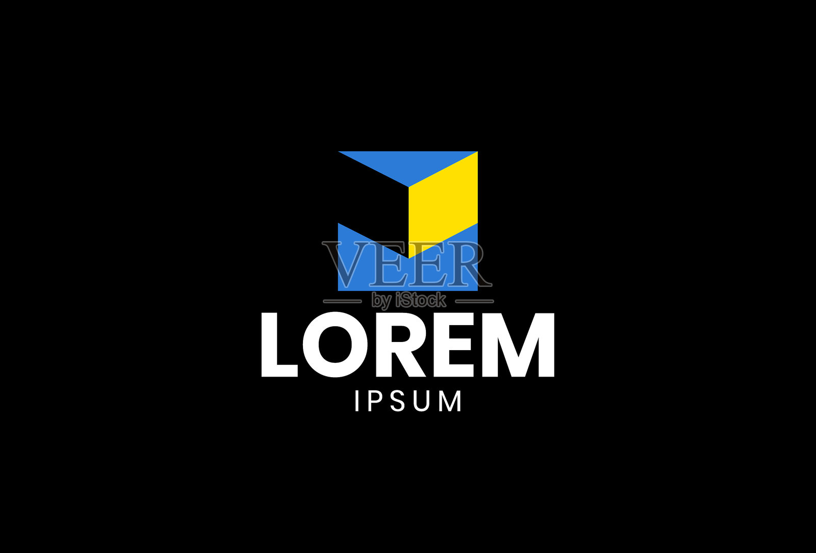 抽象的图标设计插画图片素材