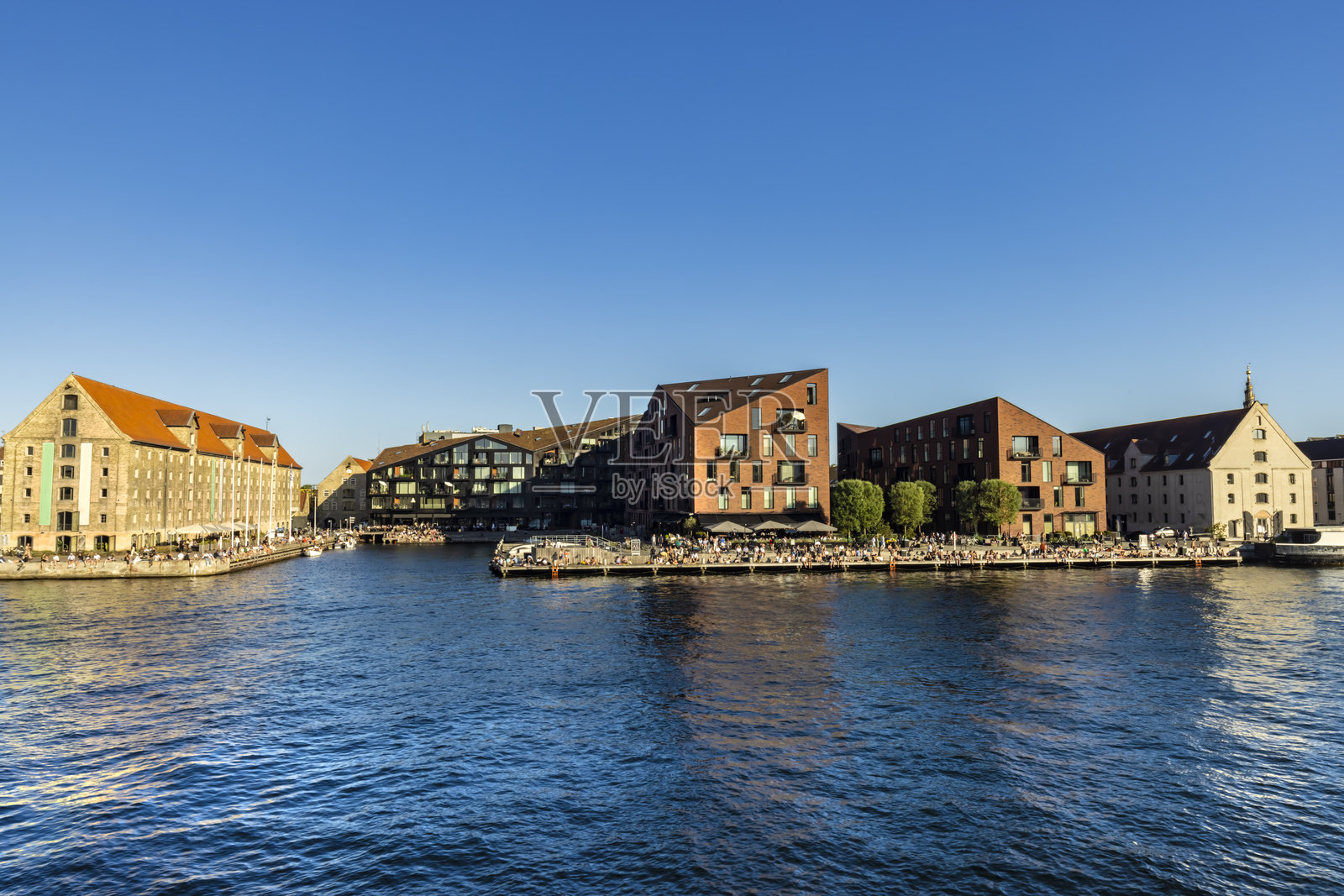 哥本哈根的夏季照片摄影图片