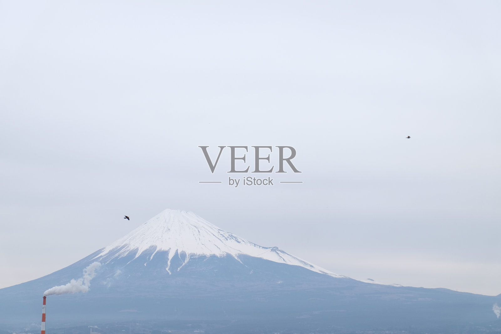 富士山和天空照片摄影图片