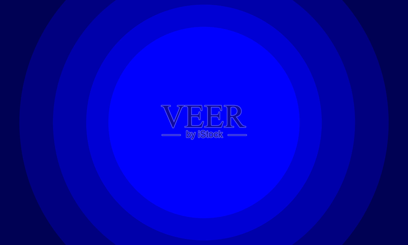 深蓝色的圆圈在中间的背景插画图片素材