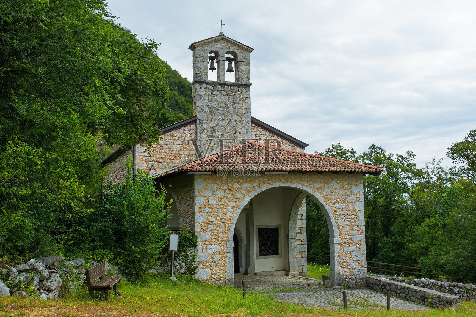意大利弗留利的圣马丁教堂照片摄影图片