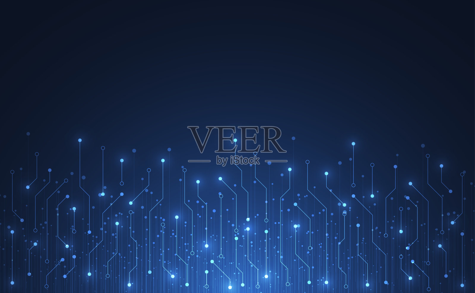 抽象背景,带有科技电路板纹理。电子主板插图。通信与工程概念。矢量插图插画图片素材