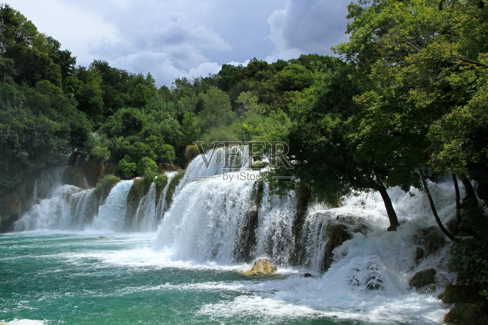 克尔卡国家公园,克罗地亚照片摄影图片