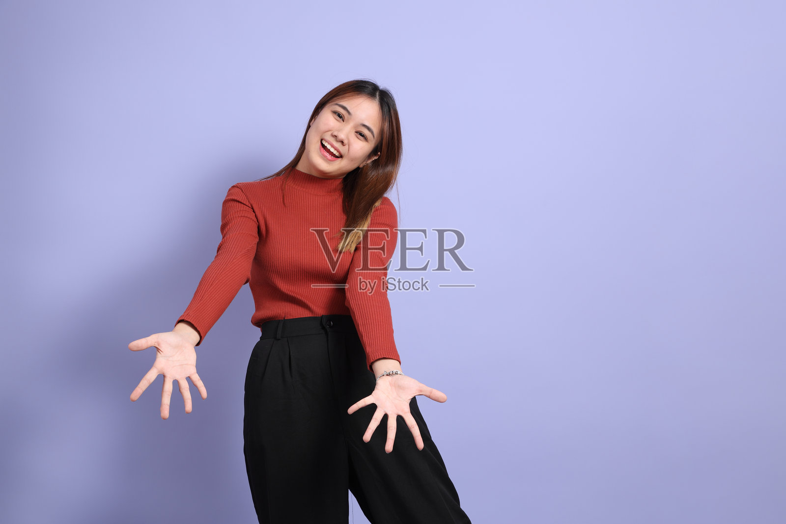 可爱的亚洲女性照片摄影图片