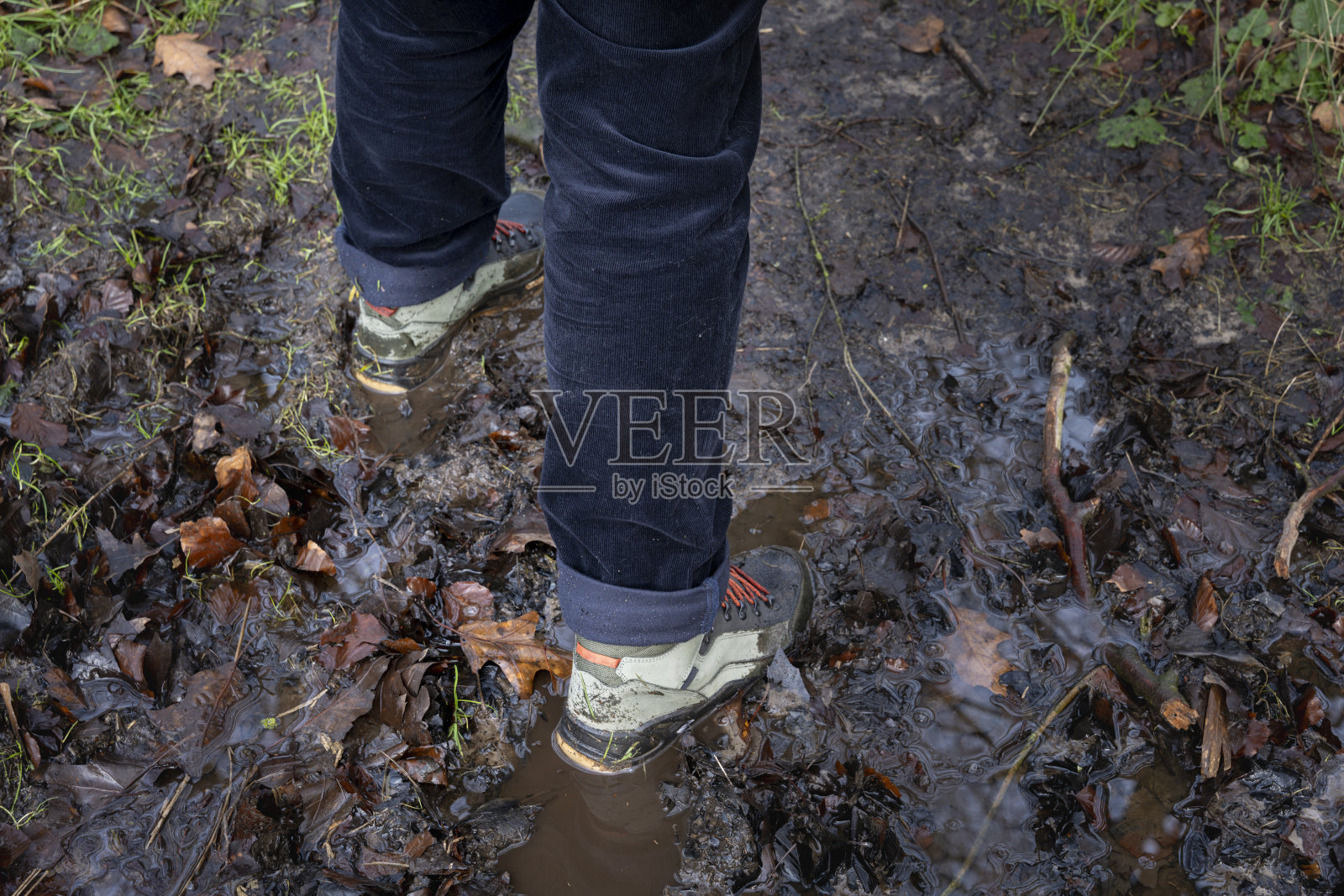 在公园散步照片摄影图片