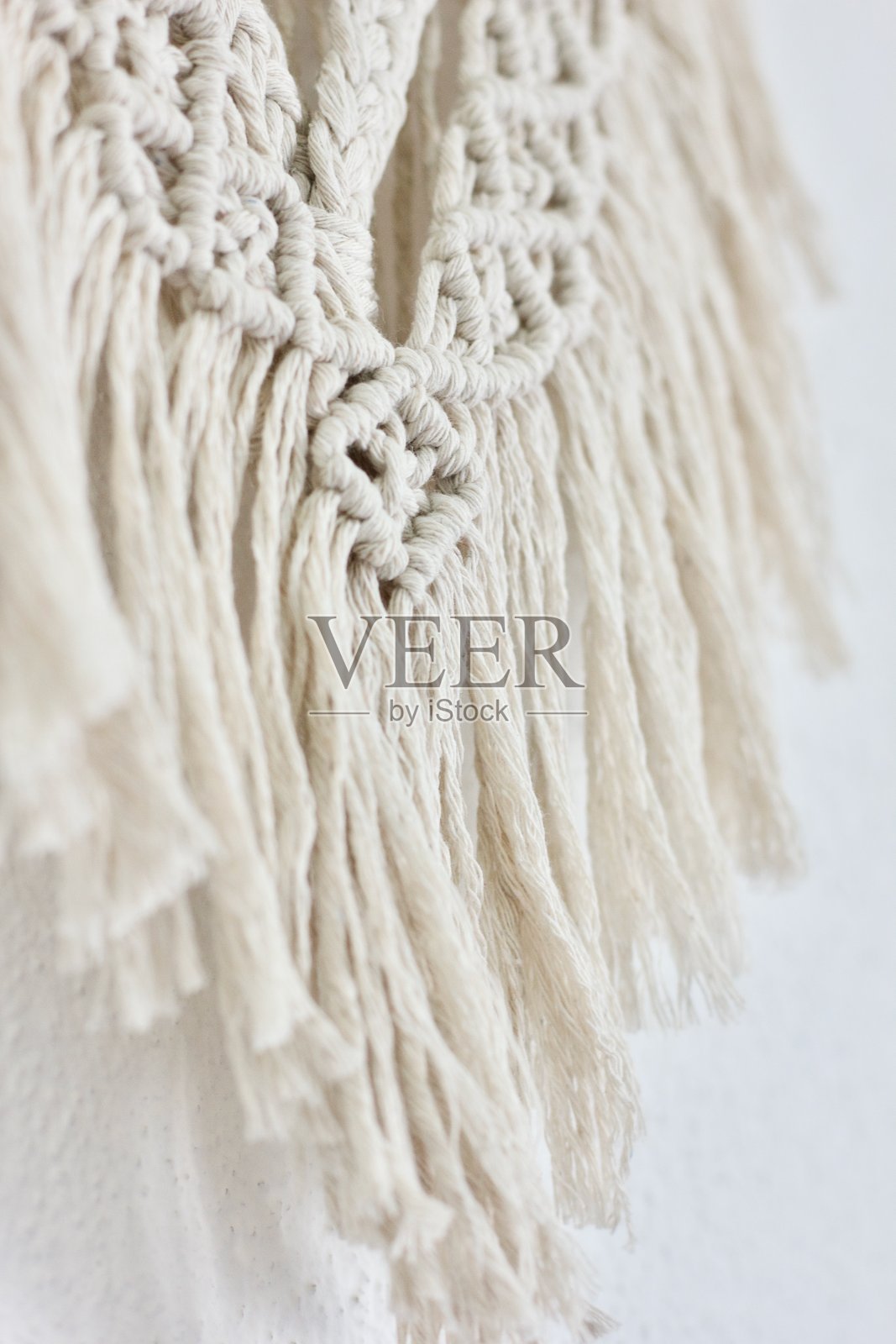 手工编织的挂毯特写照片摄影图片