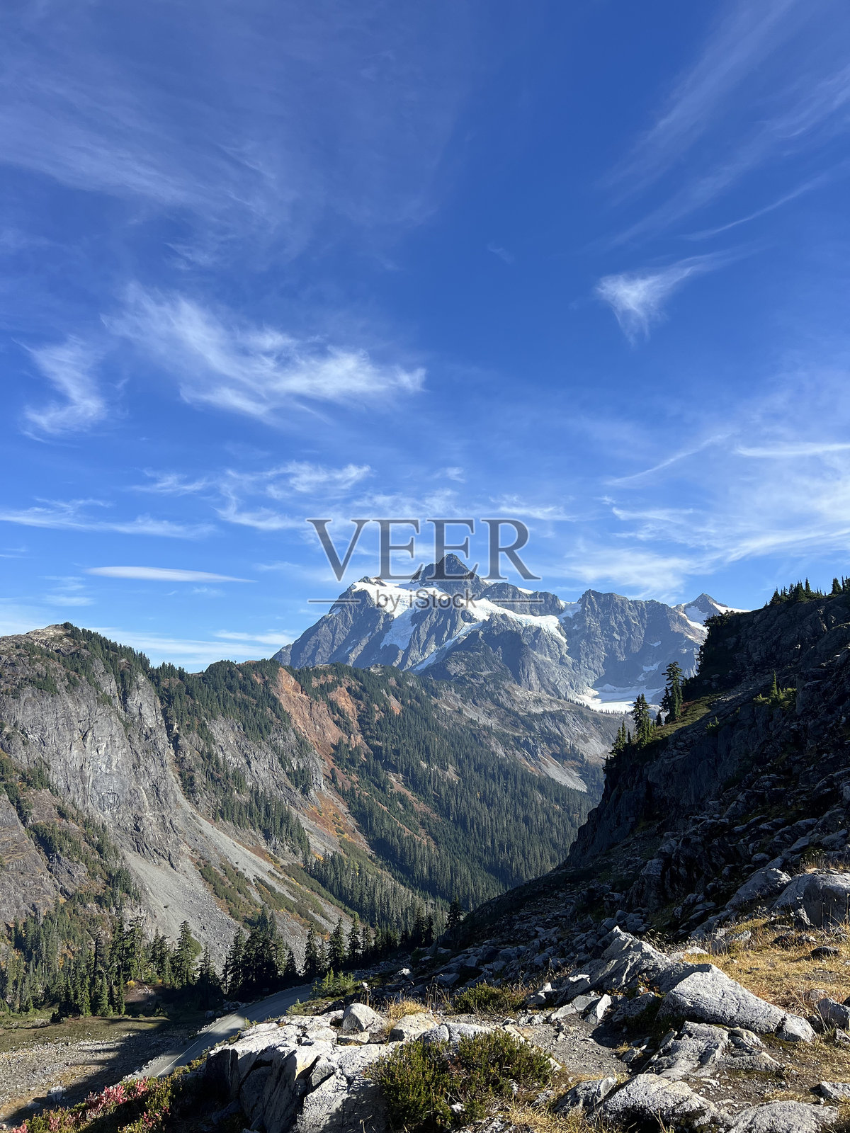 舒克山和贝克山照片摄影图片