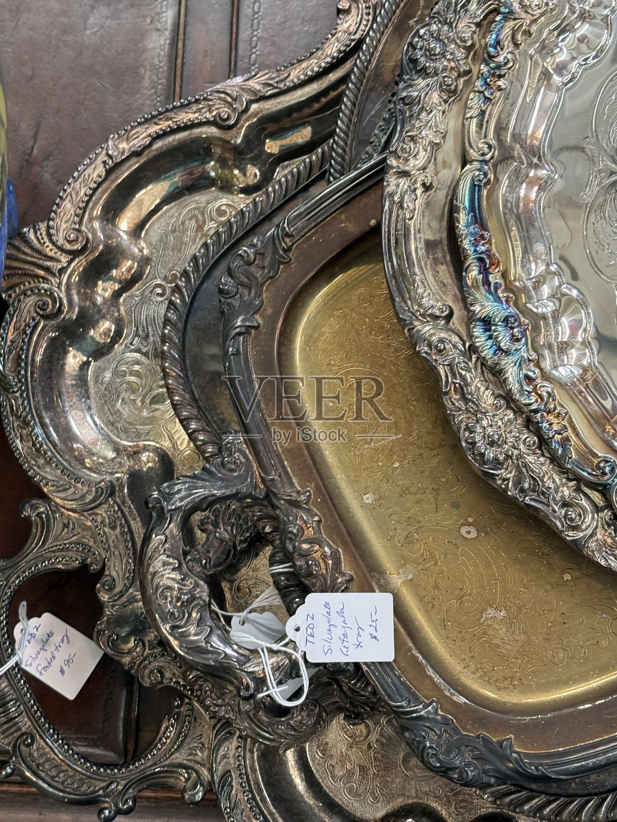 出售银托盘照片摄影图片