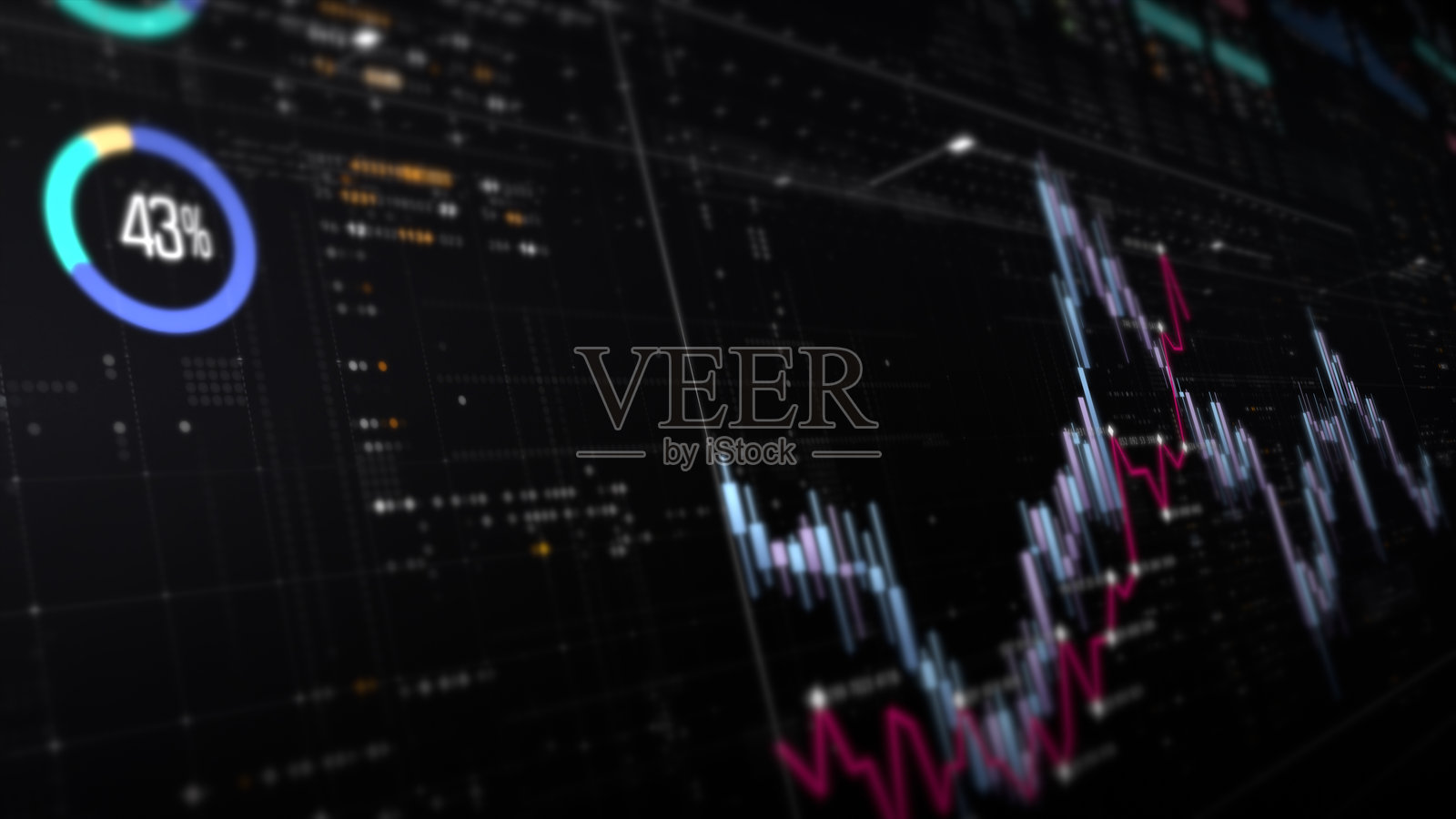 商业信息图表展示演示照片摄影图片