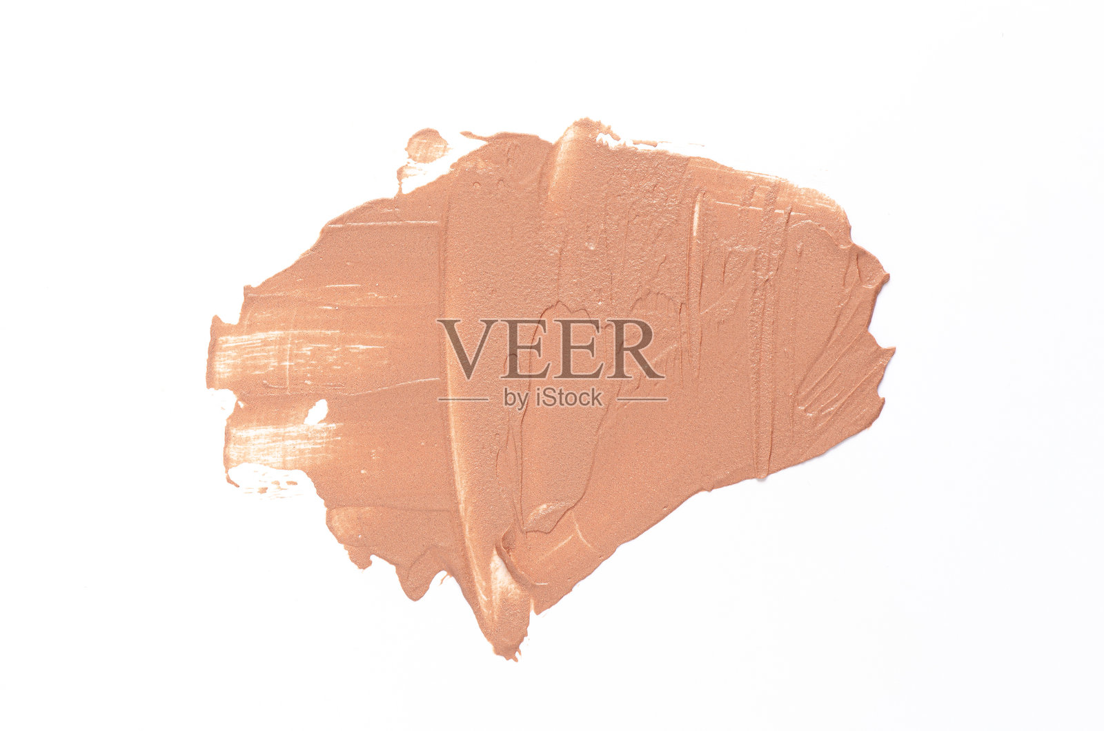 用于身体或面部面膜的化妆泥样品。白色背景照片摄影图片