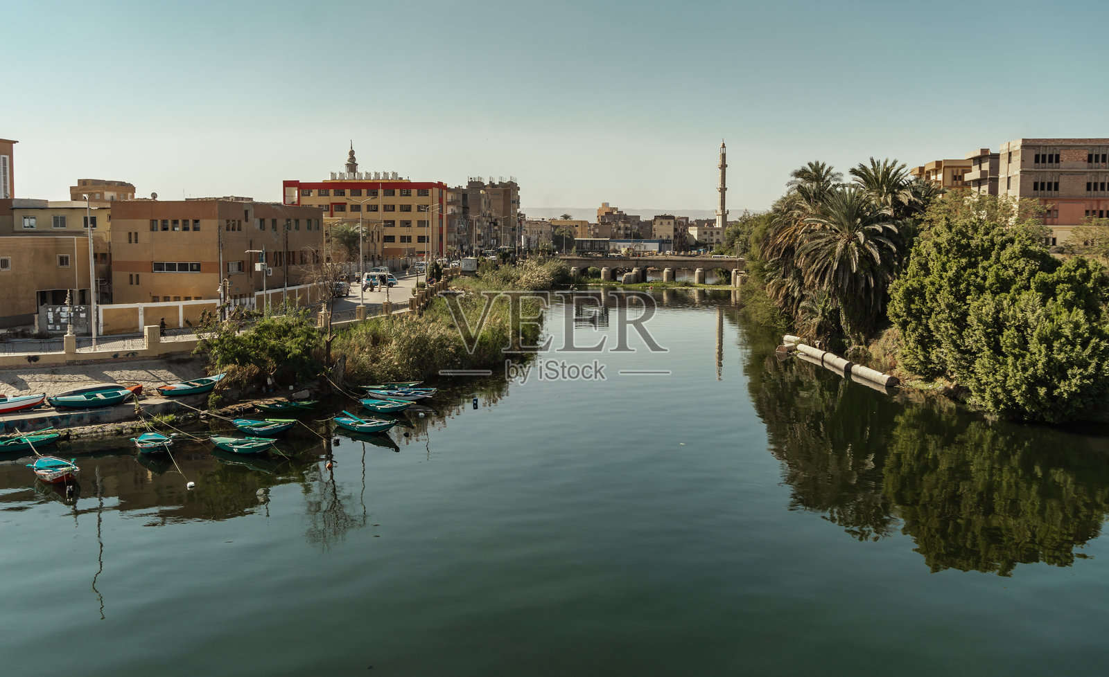 埃及尼罗河游船旅行照片摄影图片