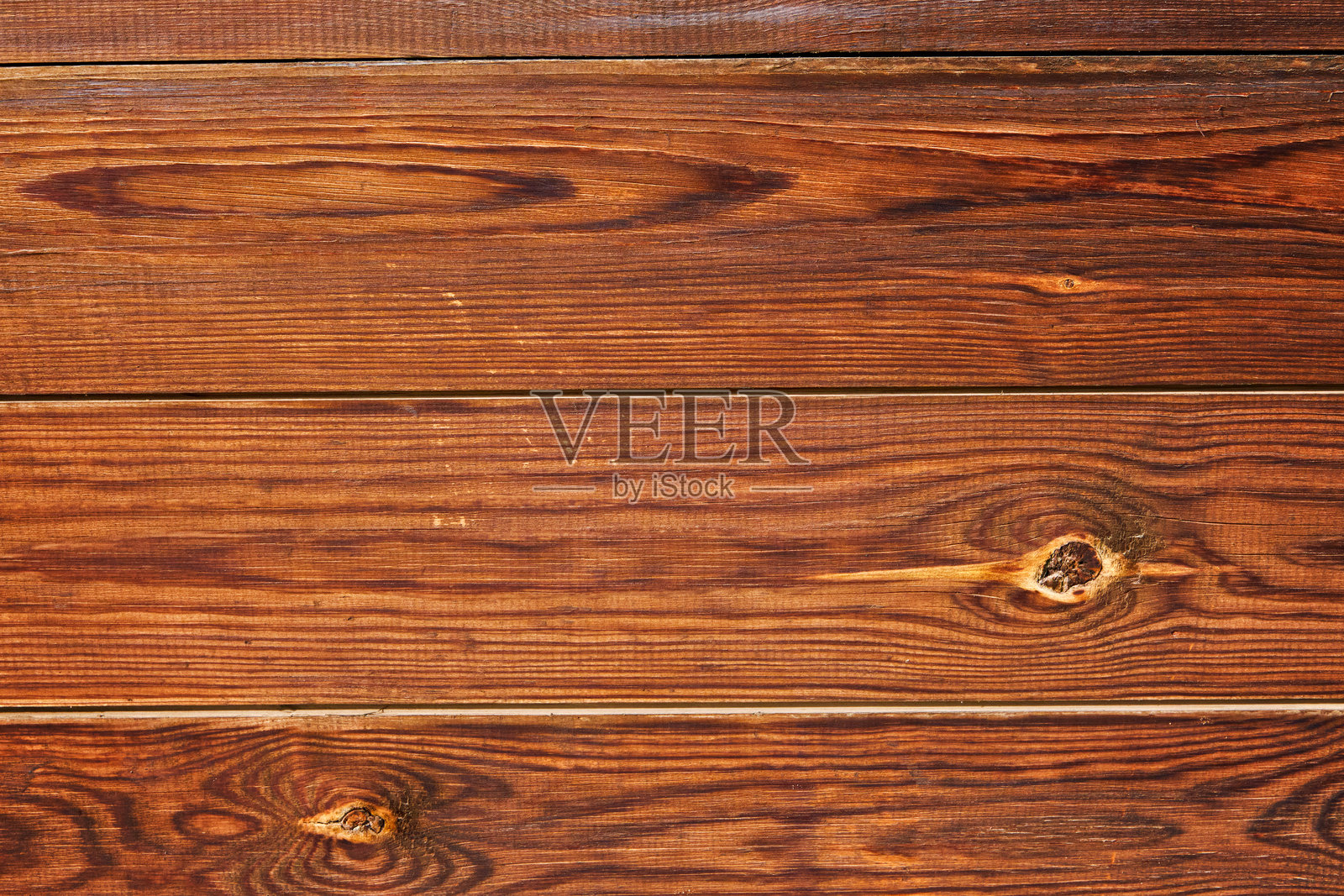 棕色磨损的乡村风格木纹,带有树枝瑕疵和划痕。老旧深棕色木桌的俯视图。纹理或抽象背景。可放置文本。照片摄影图片