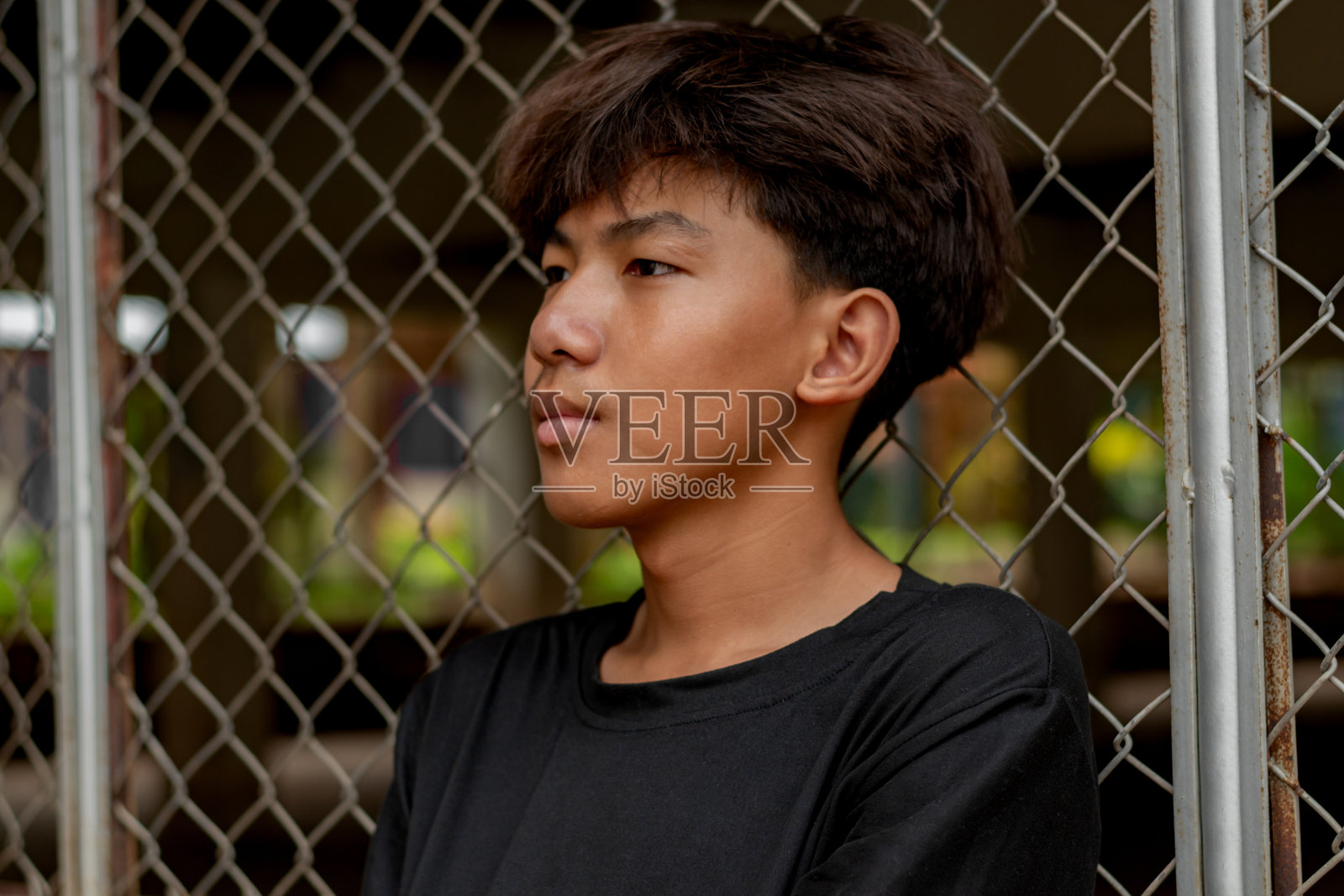 亚洲青少年男孩的生活方式照片摄影图片