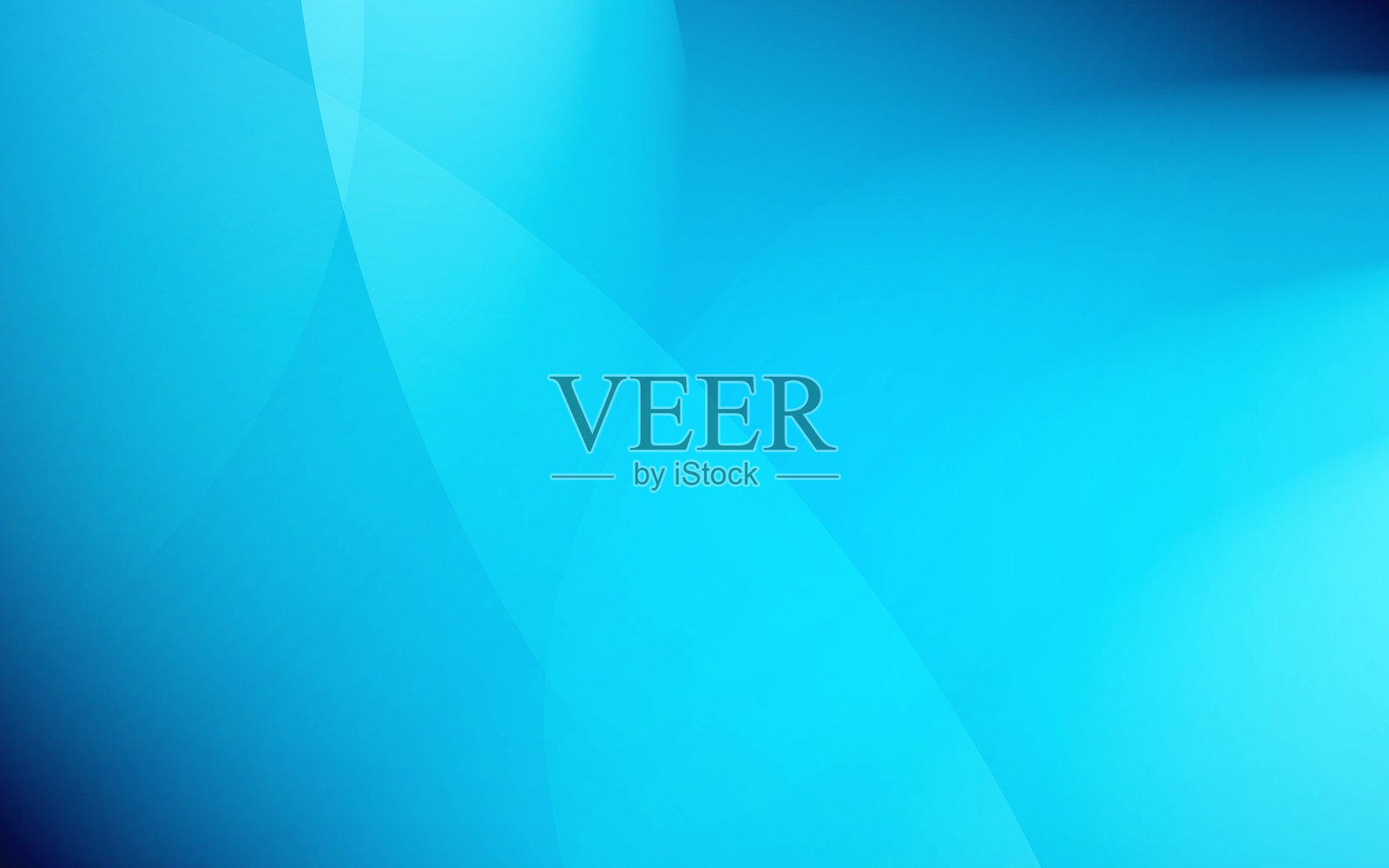 抽象蓝色背景,水波光滑纹理渐变色插画图片素材